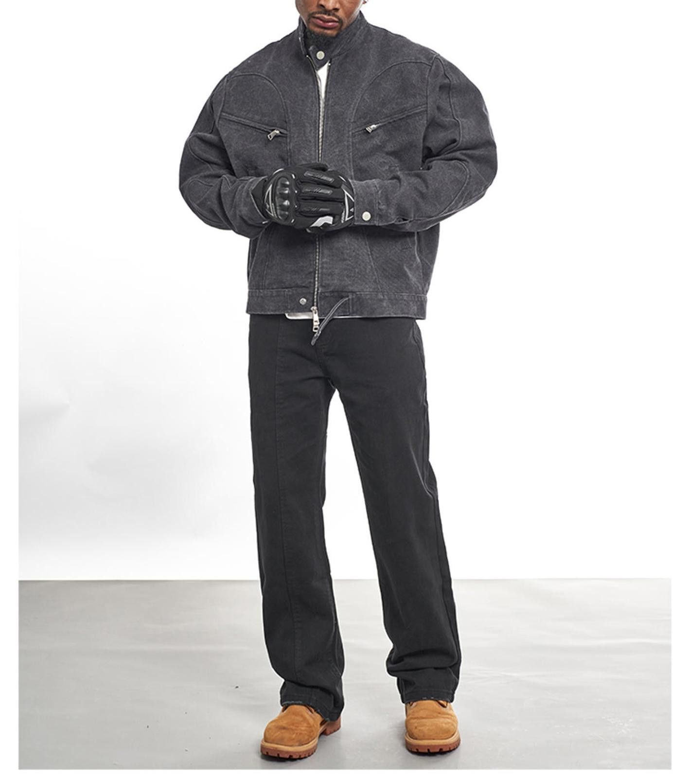 Other Ribbed Denim Jacket, Carpenter Jacket Size US M / EU 48-50 / 2 - 4 Thumbnail