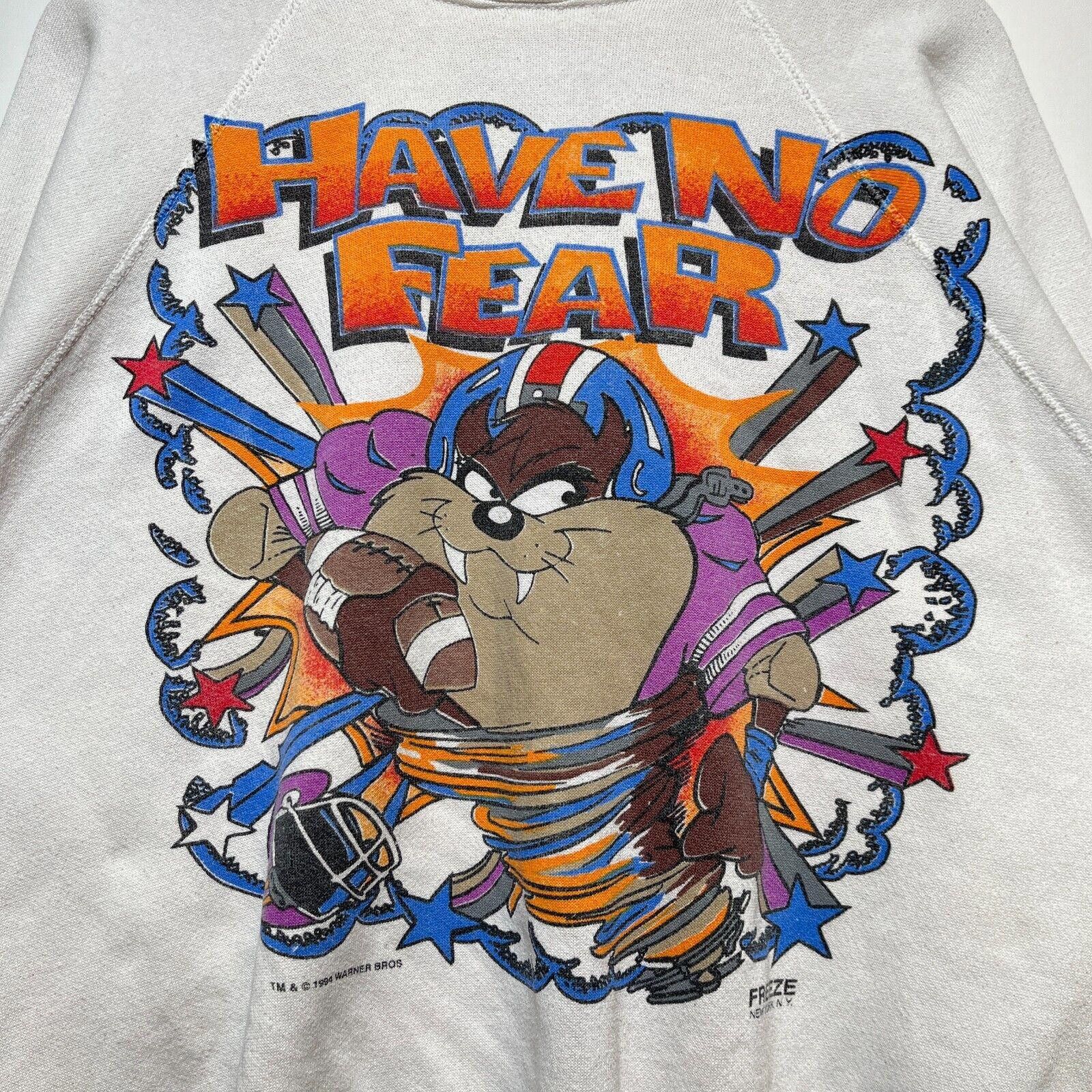 Tultex × Vintage Vintage 90s Freeze Looney Tunes Taz Sweatshirt XL Size US XL / EU 56 / 4 - 11 Thumbnail