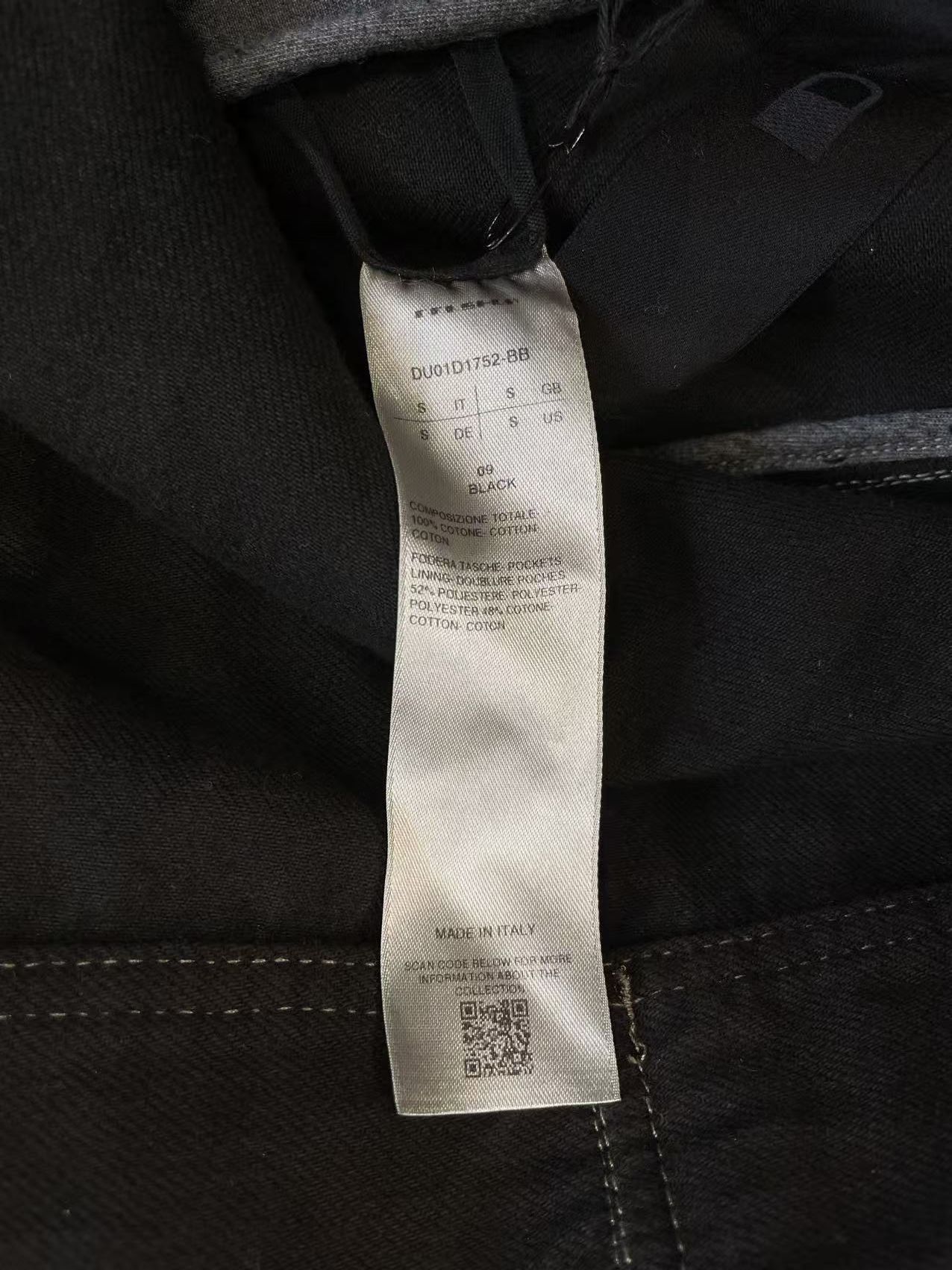 Rick Owens RICK OWENS DRKSHDW Black Denim Sphinx Jumbo Worker Jacket Size S / US 4 / IT 40 - 13 Thumbnail