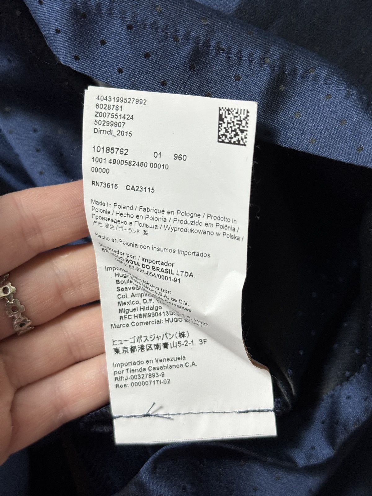 Hugo Boss × Vintage VINTAGE HUGO BOSS AVANT GARDE MIDI DRESS Size XS / US 0-2 / IT 36-38 - 7 Thumbnail