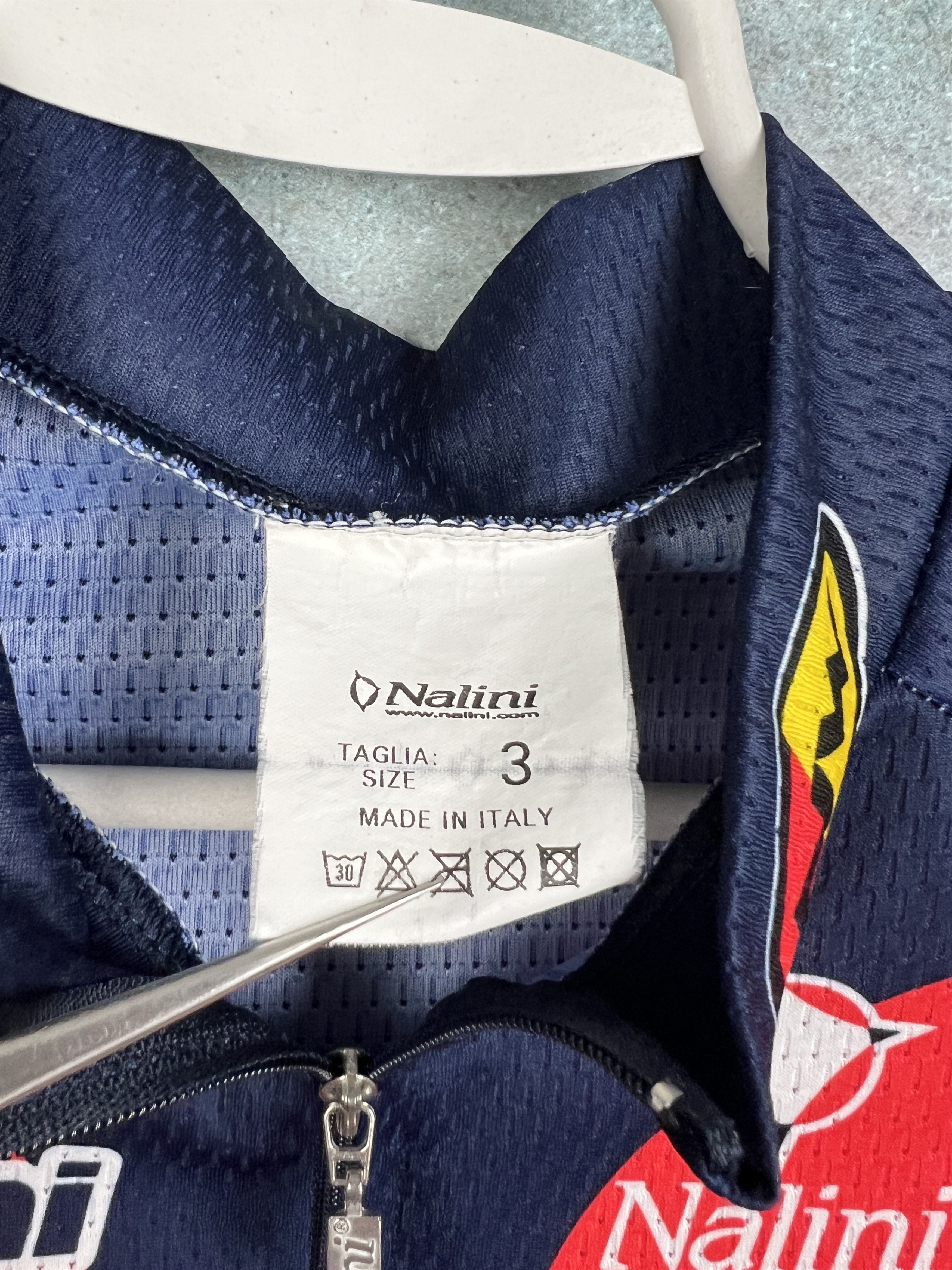 Vintage Nalini Bianchi & Alessio Cycling Jersey Sport Shirt Trikot Size US M / EU 48-50 / 2 - 8 Thumbnail