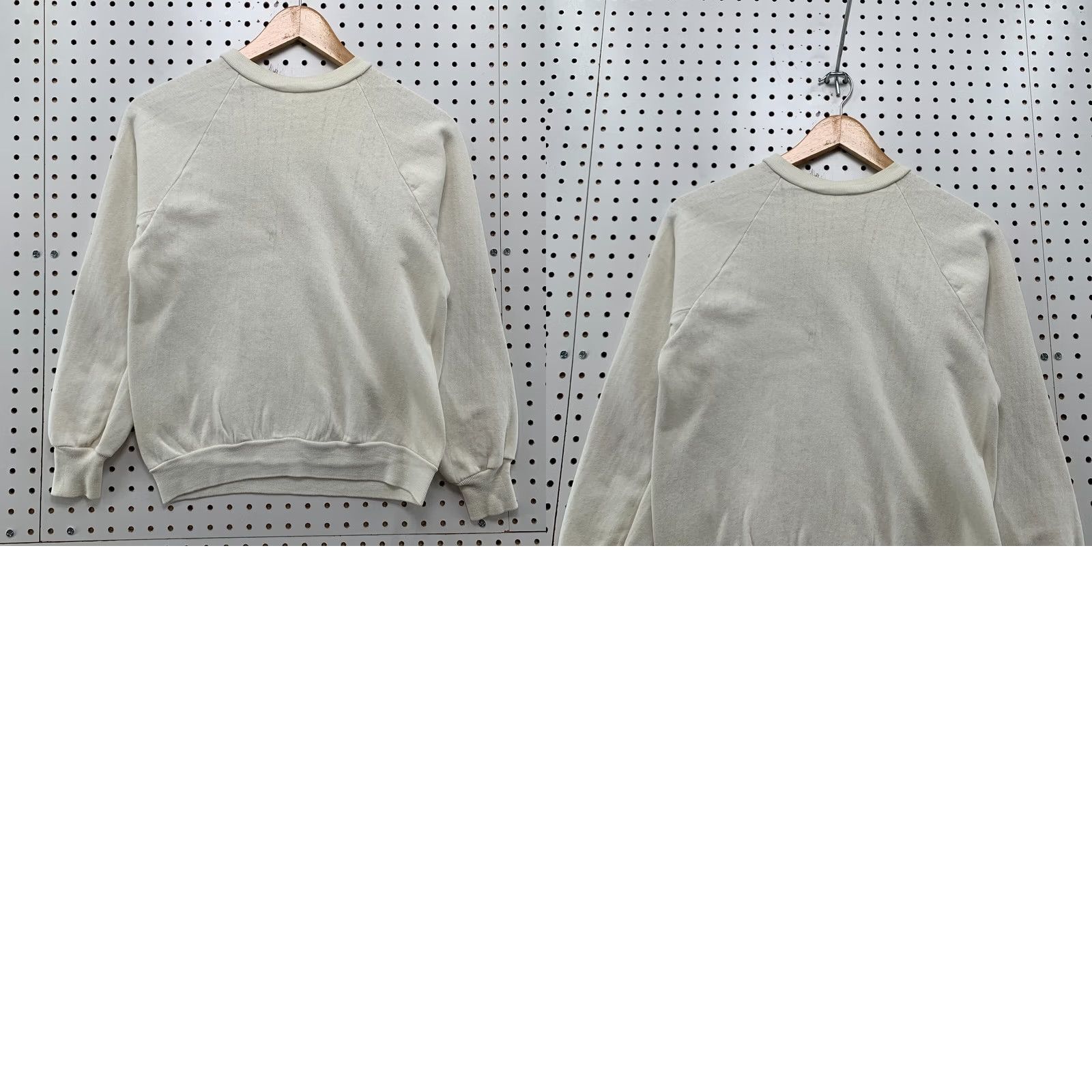 Vintage VINTAGE Healthknit Sweatshirt Mens XS White 70s Glencoe Montessori Made USA 70s 80s Cotton Crew Neck Pullover Shirt Clothes Mens Size US XS / EU 42 / 0 - 9 Thumbnail