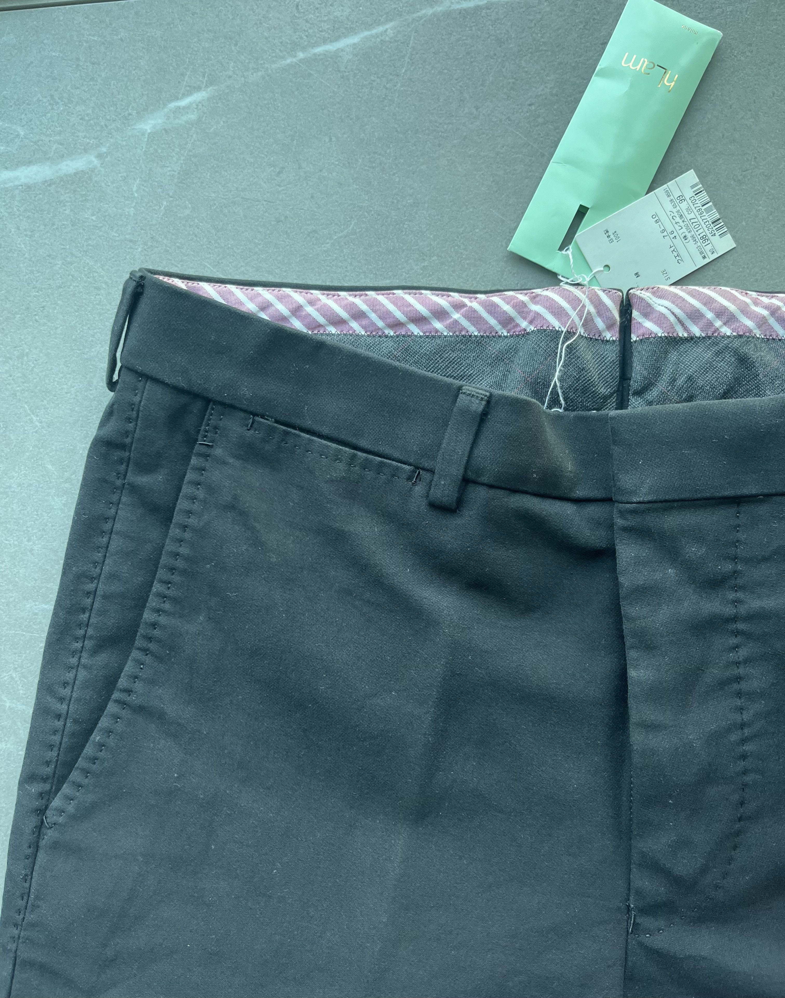 Other hLAM Milano Japanese Edition Hand Made Mens Tapered Pants Size US 31 - 12 Thumbnail