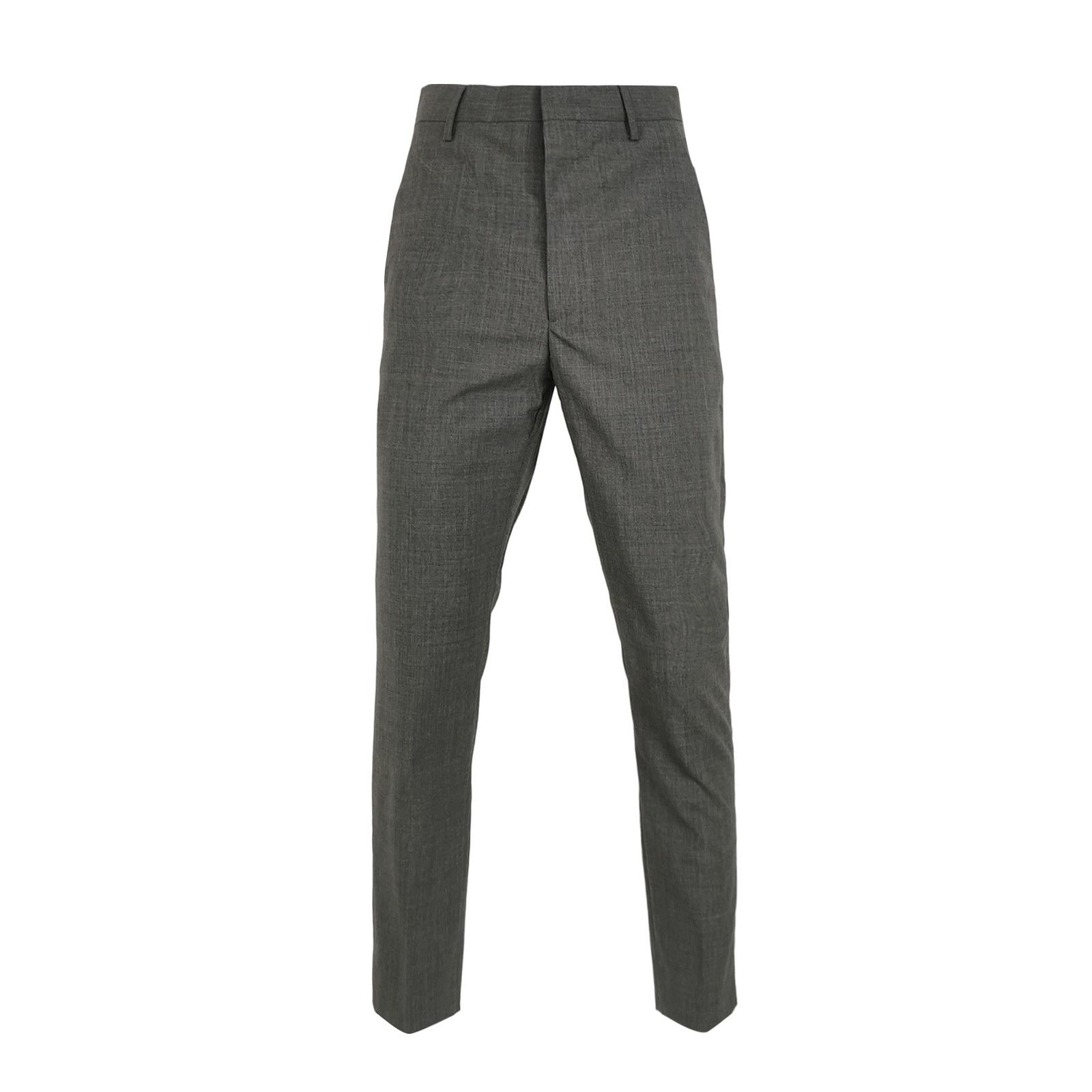 Prada Gray Slim-Fit Tailored Trousers M Size US 28 / EU 44 - 1 Thumbnail