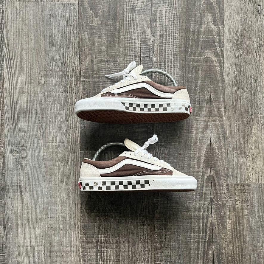 Vans VANS • Old Skool "Brown Canvas" (7M) Size US 7 / EU 40 - 2 Thumbnail