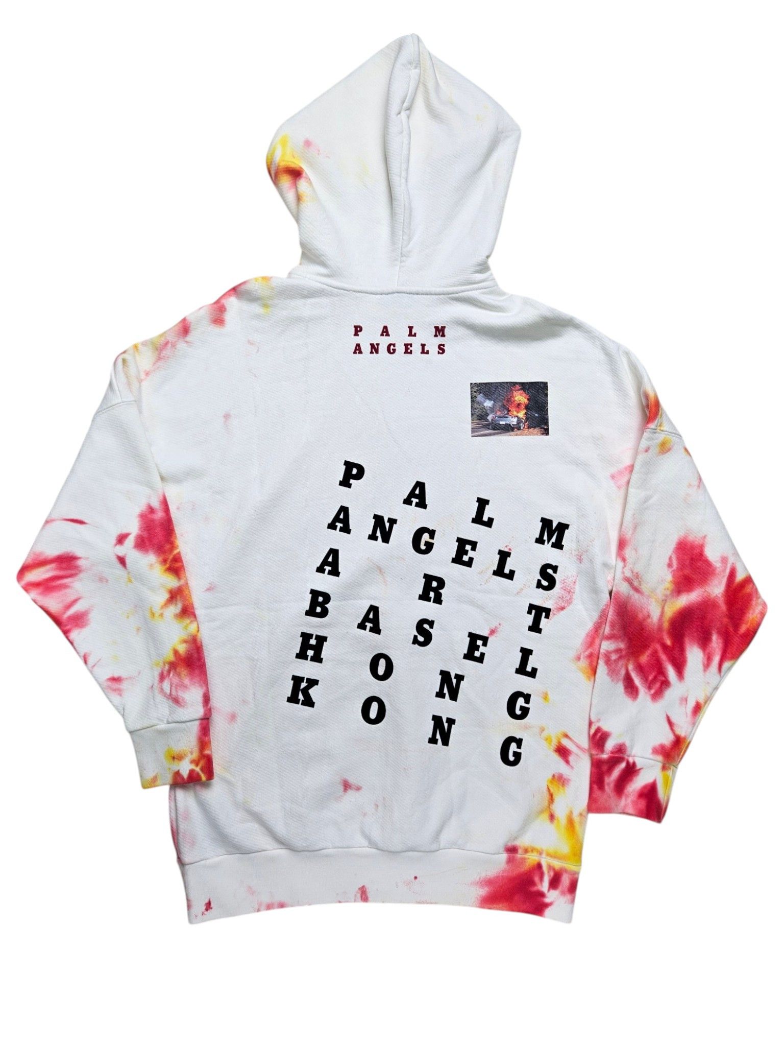 Palm Angels Palm Angels "ART BASEL HONG KONG" Tie-dye Hoodie Size US S / EU 44-46 / 1 - 2 Thumbnail