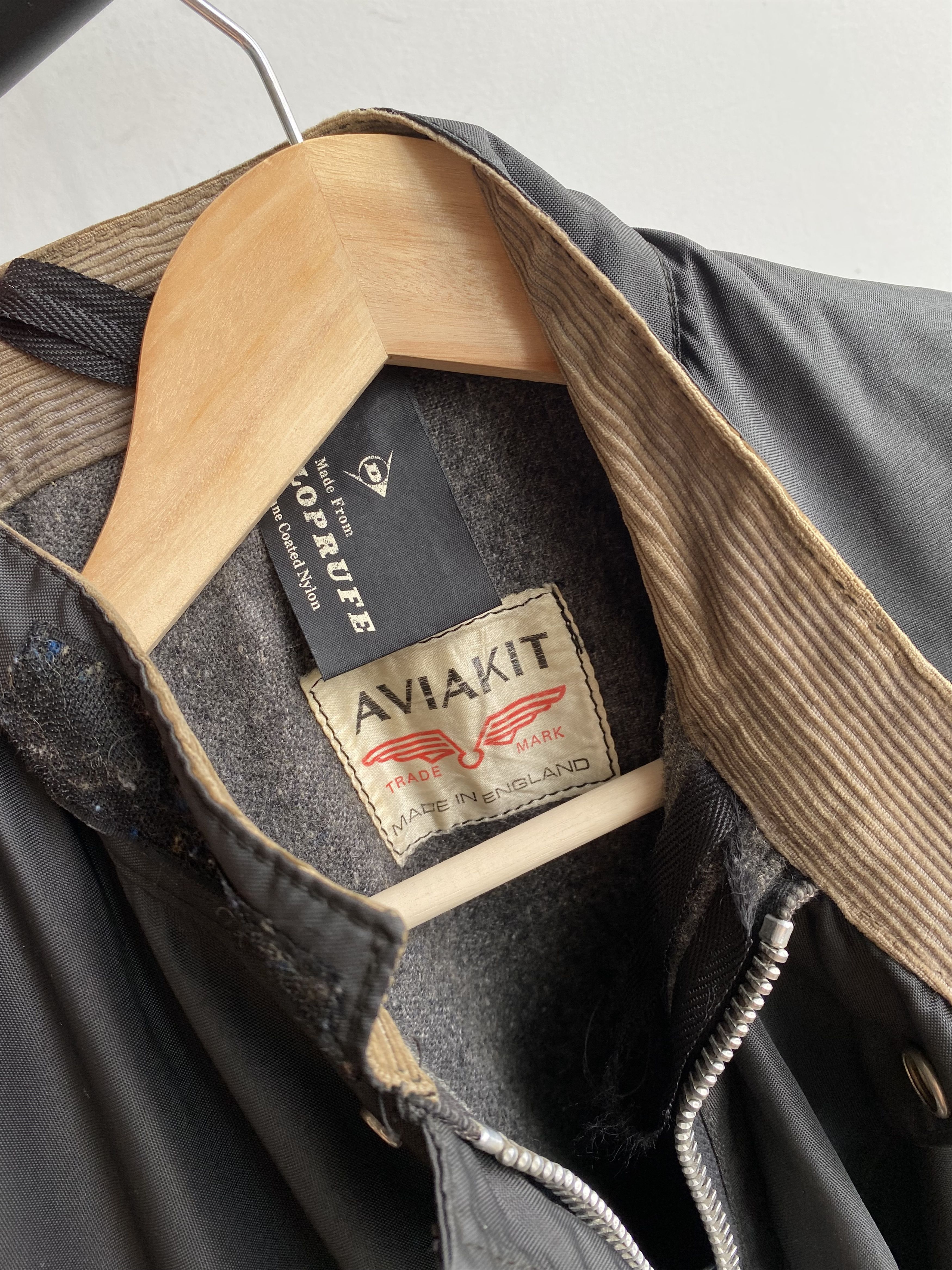 Lewis Leathers Aviakit Vintage 60s/70s Lewis Dunloprufe Nylon Riding Size US L / EU 52-54 / 3 - 7 Thumbnail