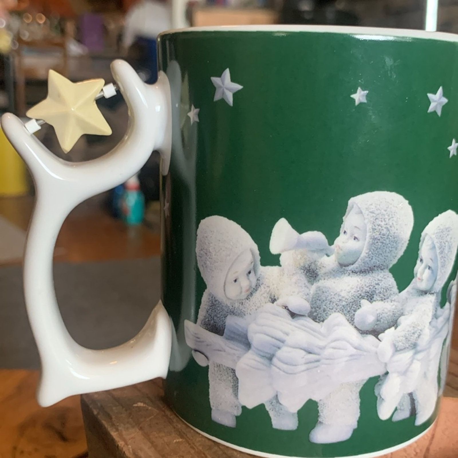 Vintage Rare Dept 56 Snowbabies spinner mug Size ONE SIZE - 5 Thumbnail