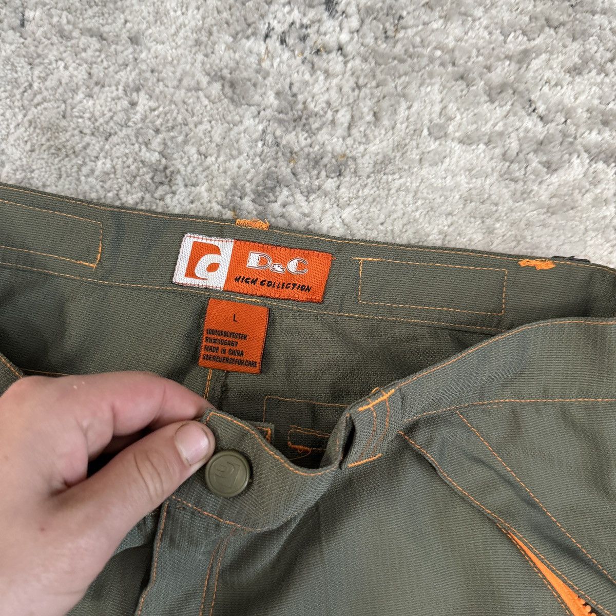 JNCO × Tripp NYC × Vintage Vintage Y2K JNCO tech wear style baggy cargo shorts Size US 34 / EU 50 - 4 Thumbnail