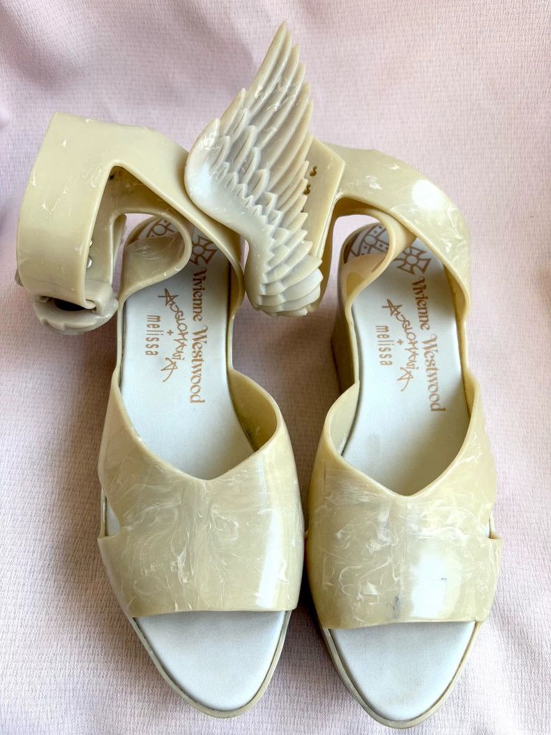 Vivienne Westwood Vivienne Westwood Marble winged rocking shoes Size US 8.5 / IT 38.5 - 3 Thumbnail