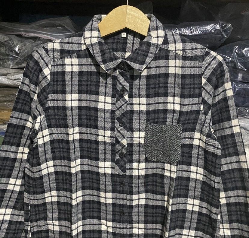 Harris Tweed Harris Tweed x Clossi button down shirt Size US M / EU 48-50 / 2 - 4 Thumbnail