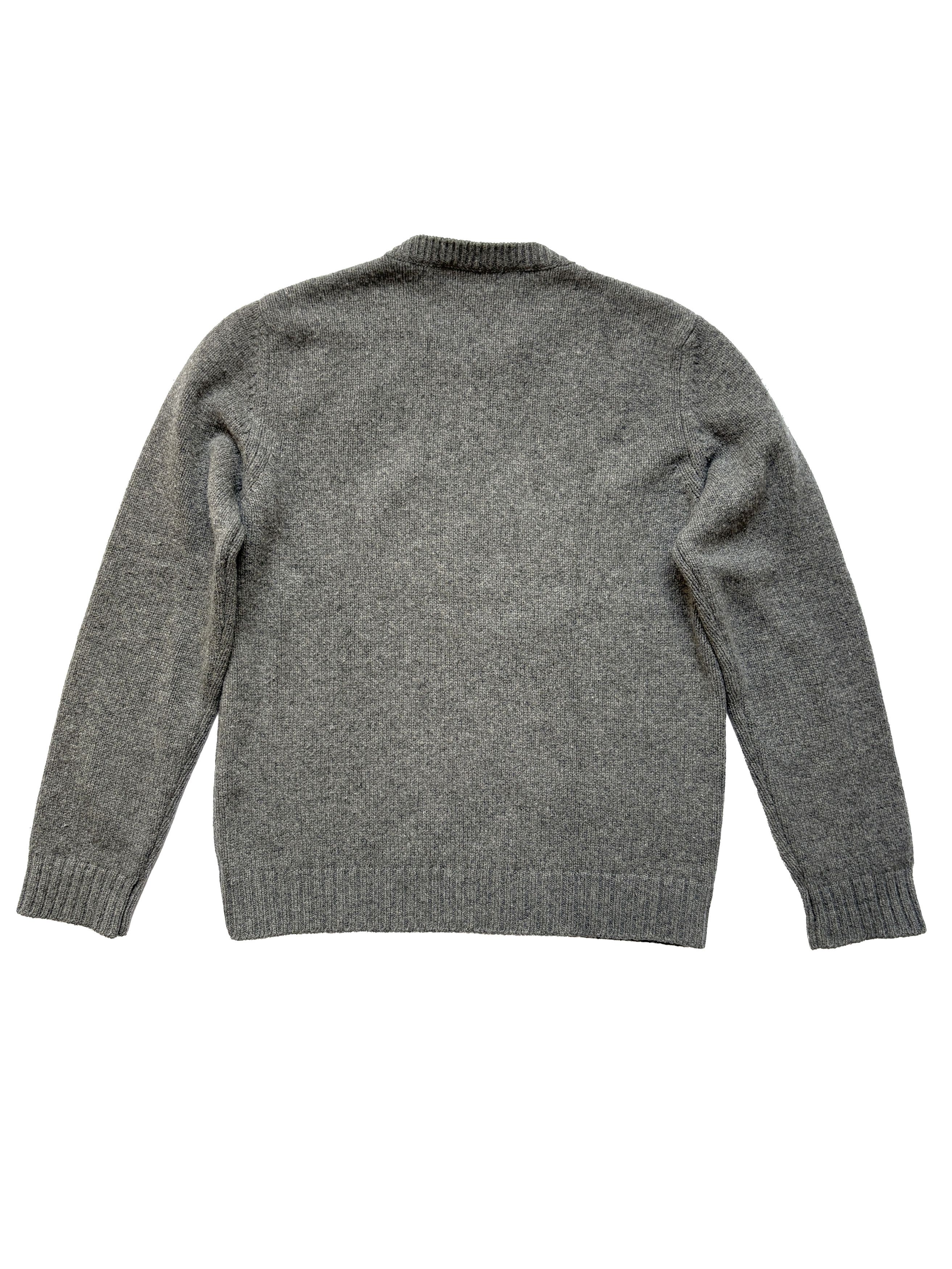 A.P.C. ⚡️QUICK SALE⚡️A.P.C. Gray Crewneck Wool Knit Sweater Size US S / EU 44-46 / 1 - 2 Thumbnail
