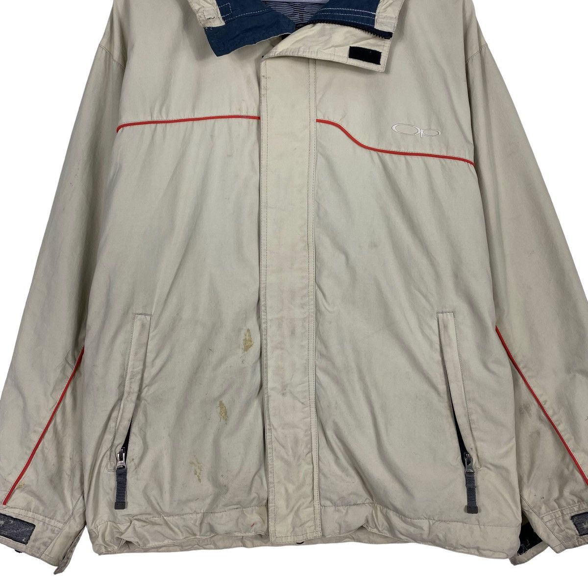 Billabong × Ocean Pacific × Quiksilver Vintage 90s Ocean Pacific Hoodies Jacket Size US L / EU 52-54 / 3 - 4 Thumbnail