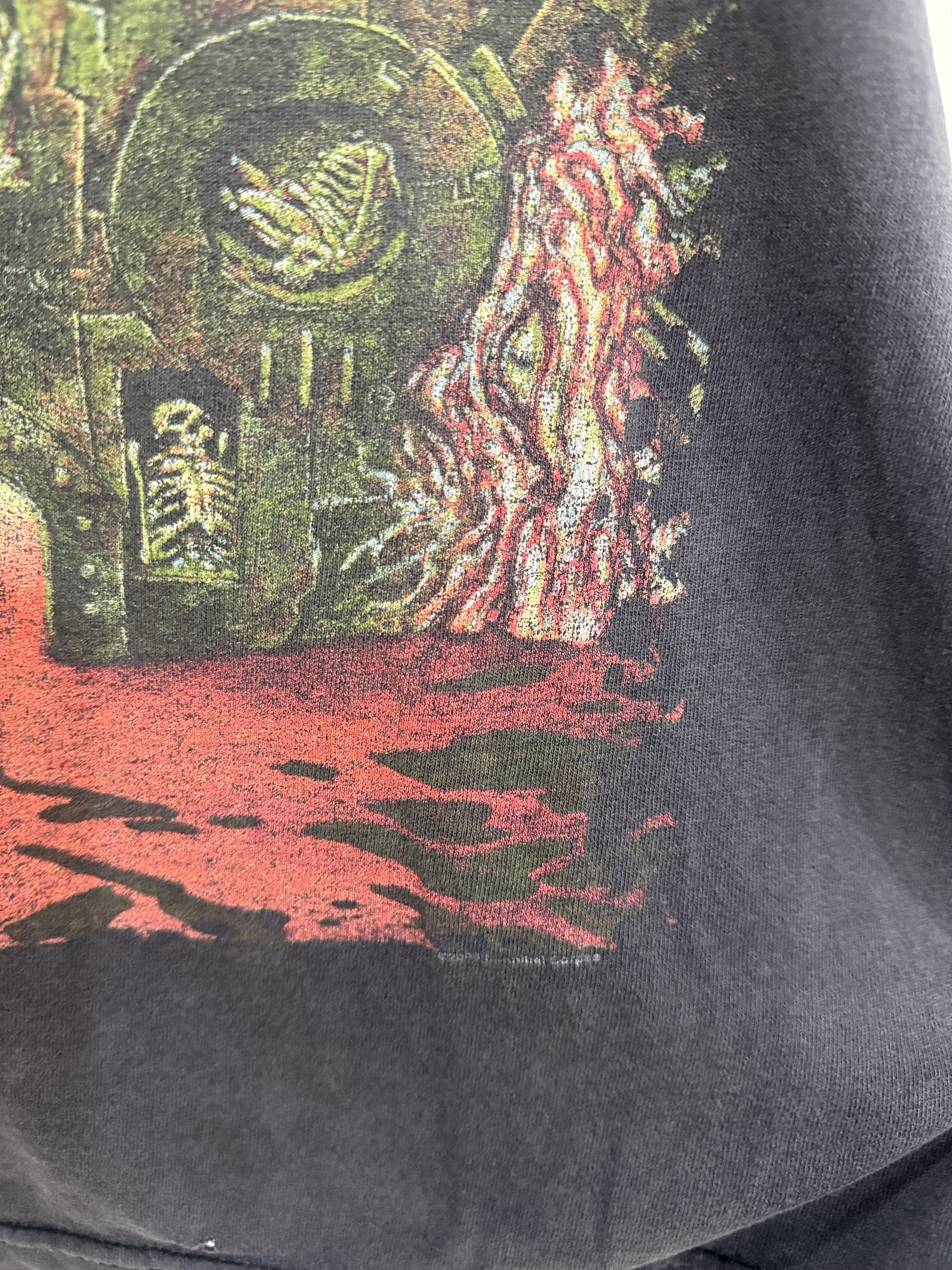 Band Tees Cannibal Corpse Thrashed Vintage Faded Shirt Size US M / EU 48-50 / 2 - 3 Thumbnail