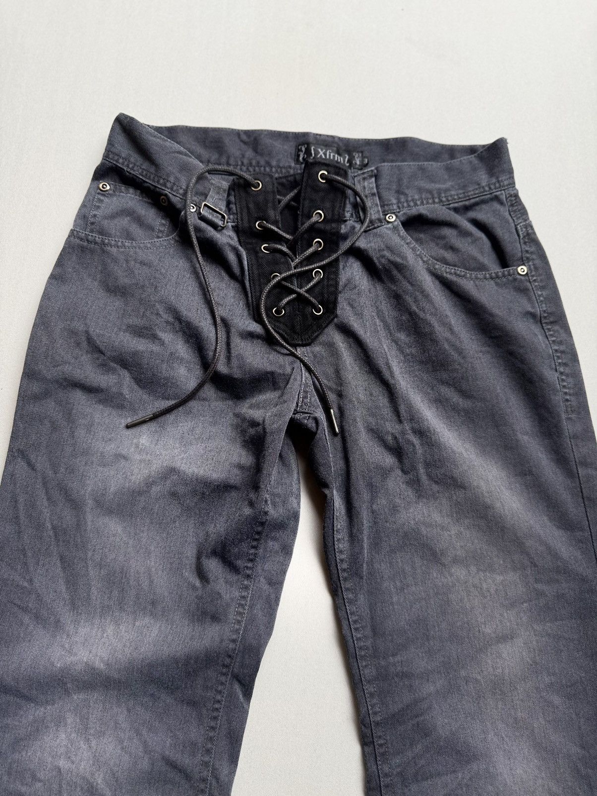 Japanese Brand Xfrm lace up pants Size US 28 / EU 44 - 2 Thumbnail