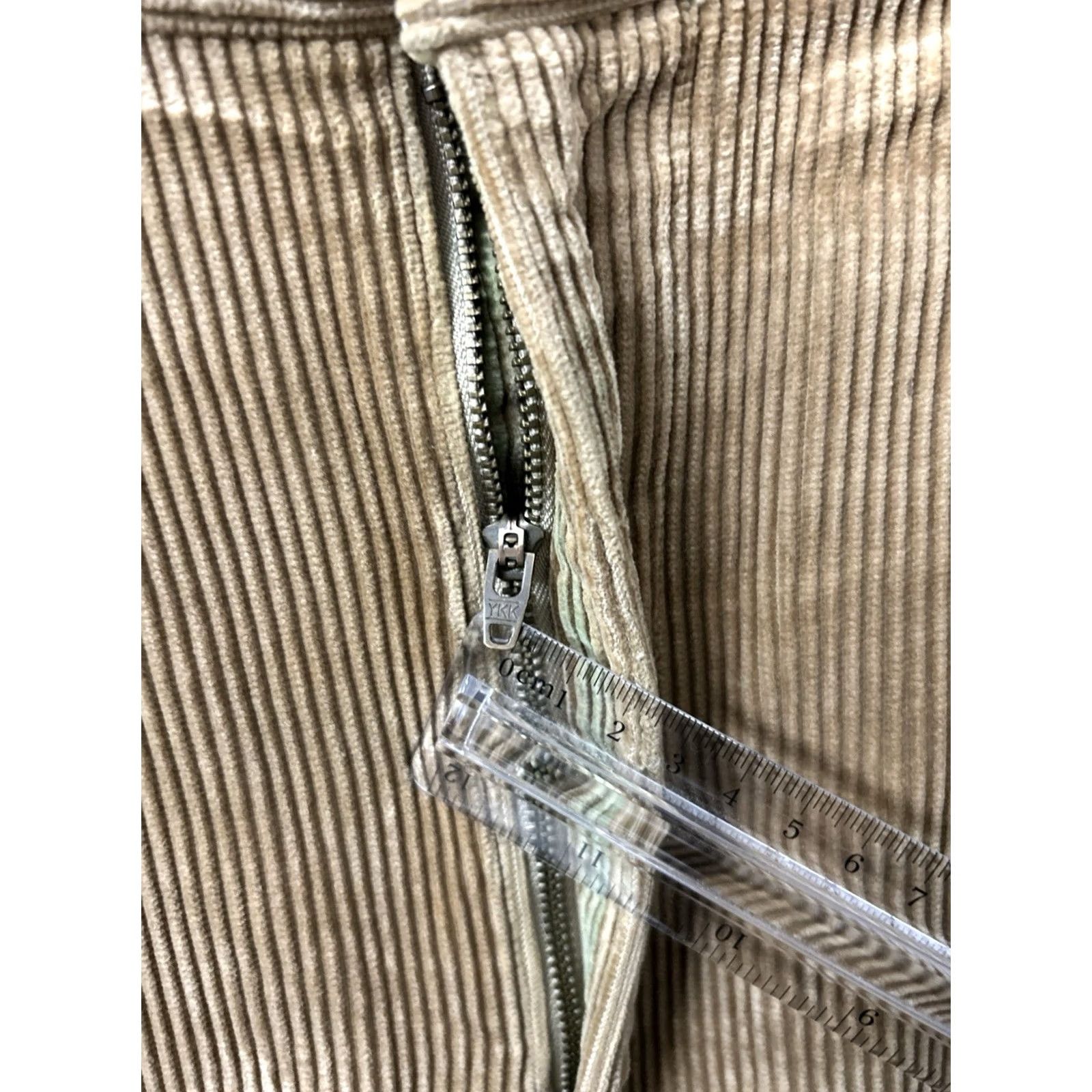 Polo Ralph Lauren VINTAGE Polo Ralph Lauren Andrew Pant Pants 40x32 Tan Corduroy Pleated Wide-Leg Mens 90s Preppy Casual Business Size US L / EU 52-54 / 3 - 5 Thumbnail