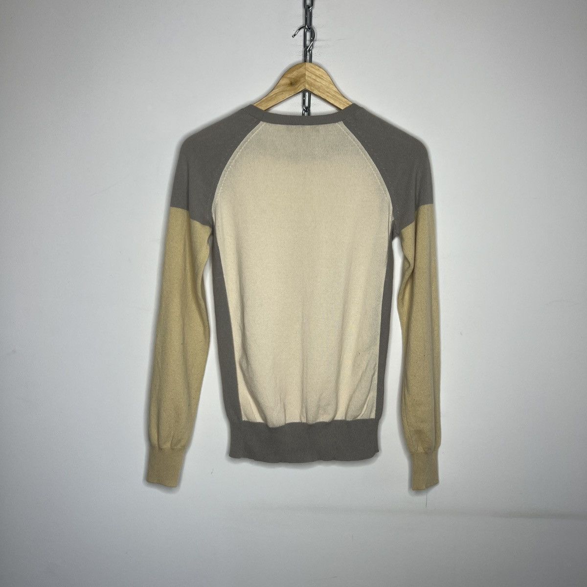 Designer × Loro Piana Loro Piana Womens Beige Baby Cashmere Sweater Jumper Knit Size M / US 6-8 / IT 42-44 - 8 Thumbnail