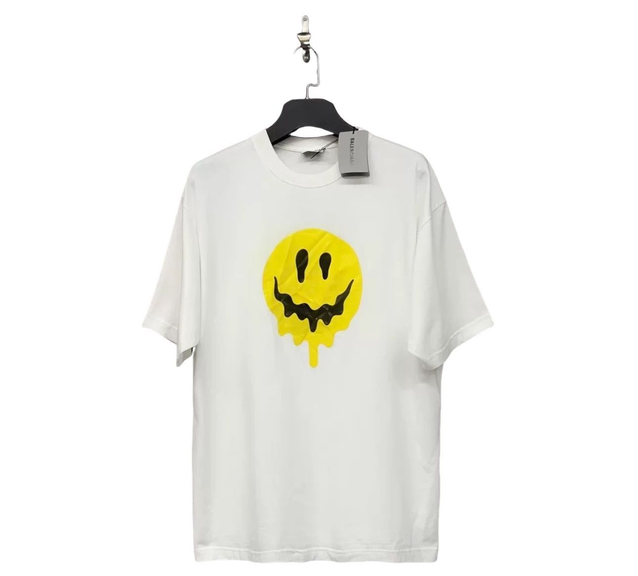 Balenciaga Balenciaga Melting Smiley Skeleton T-Shirt Size M Size US M / EU 48-50 / 2 - 1 Thumbnail