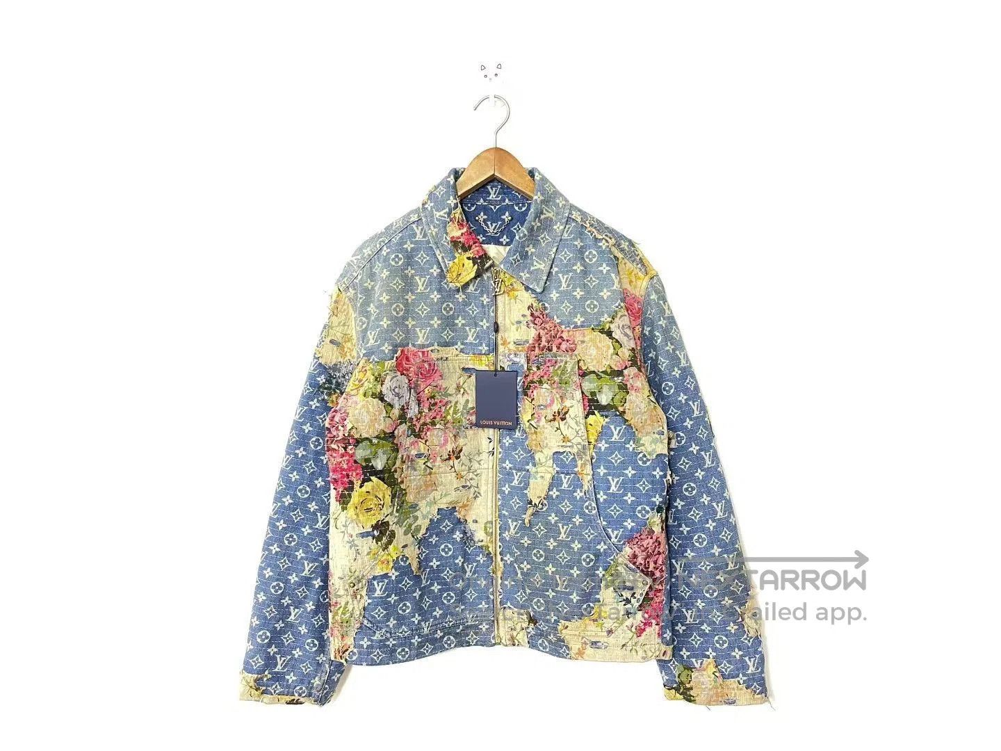 Louis Vuitton Louis Vuitton Floral Boro Denim Jacket. Size US S / EU 44-46 / 1 - 1 Thumbnail