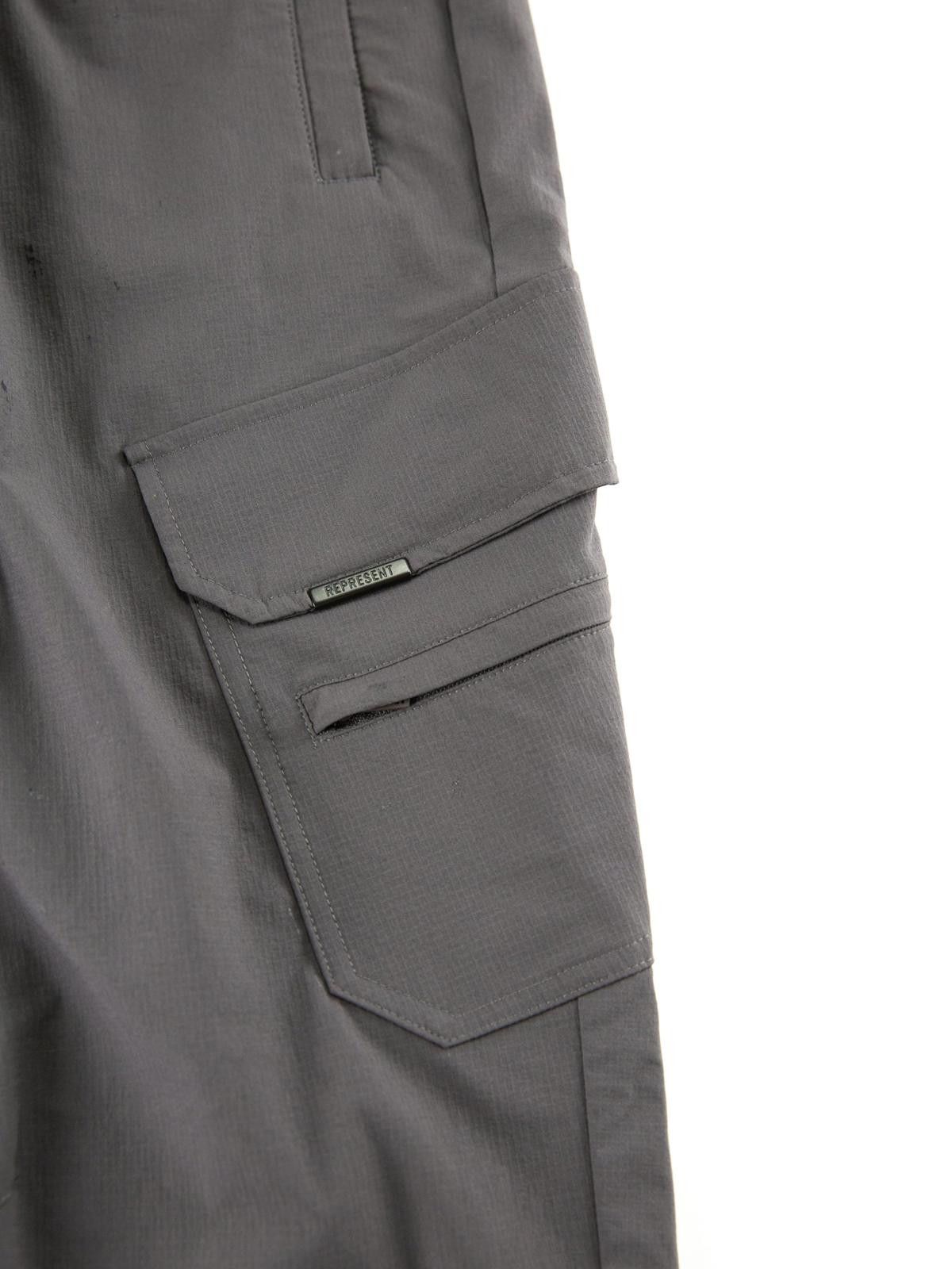 Represent Clo. Represent Grey Cargo Trousers Size US 30 / EU 46 - 3 Thumbnail