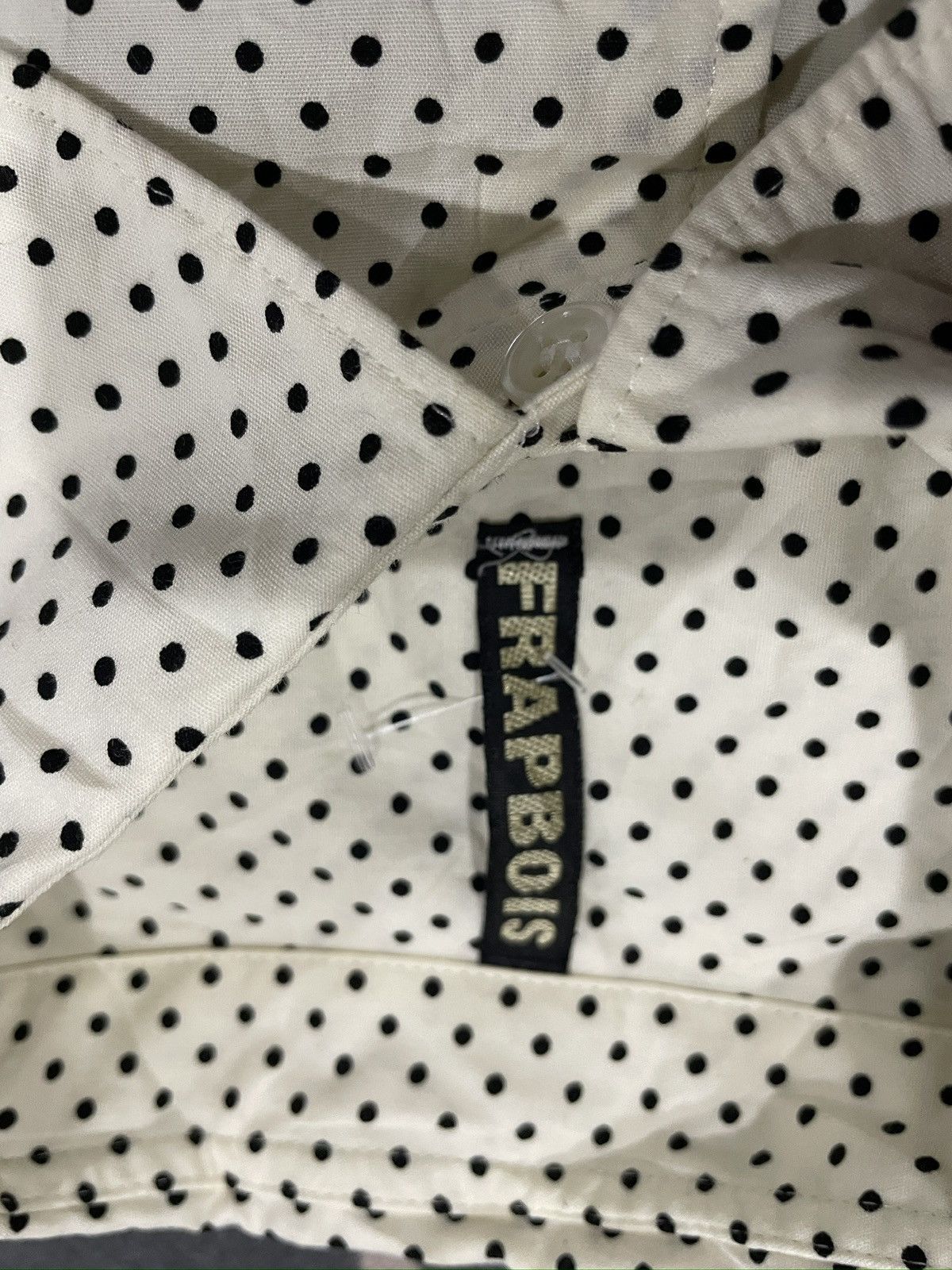 Frapbois Frapbois Issey Miyake Suspender Lining Dotted Iconic Shirtes Size US M / EU 48-50 / 2 - 16 Thumbnail