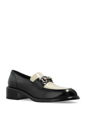 Gucci o1loc1c0326 834762 Women's Loafers With Horsebit Shoes Size US 10 / IT 40 - 4 Thumbnail