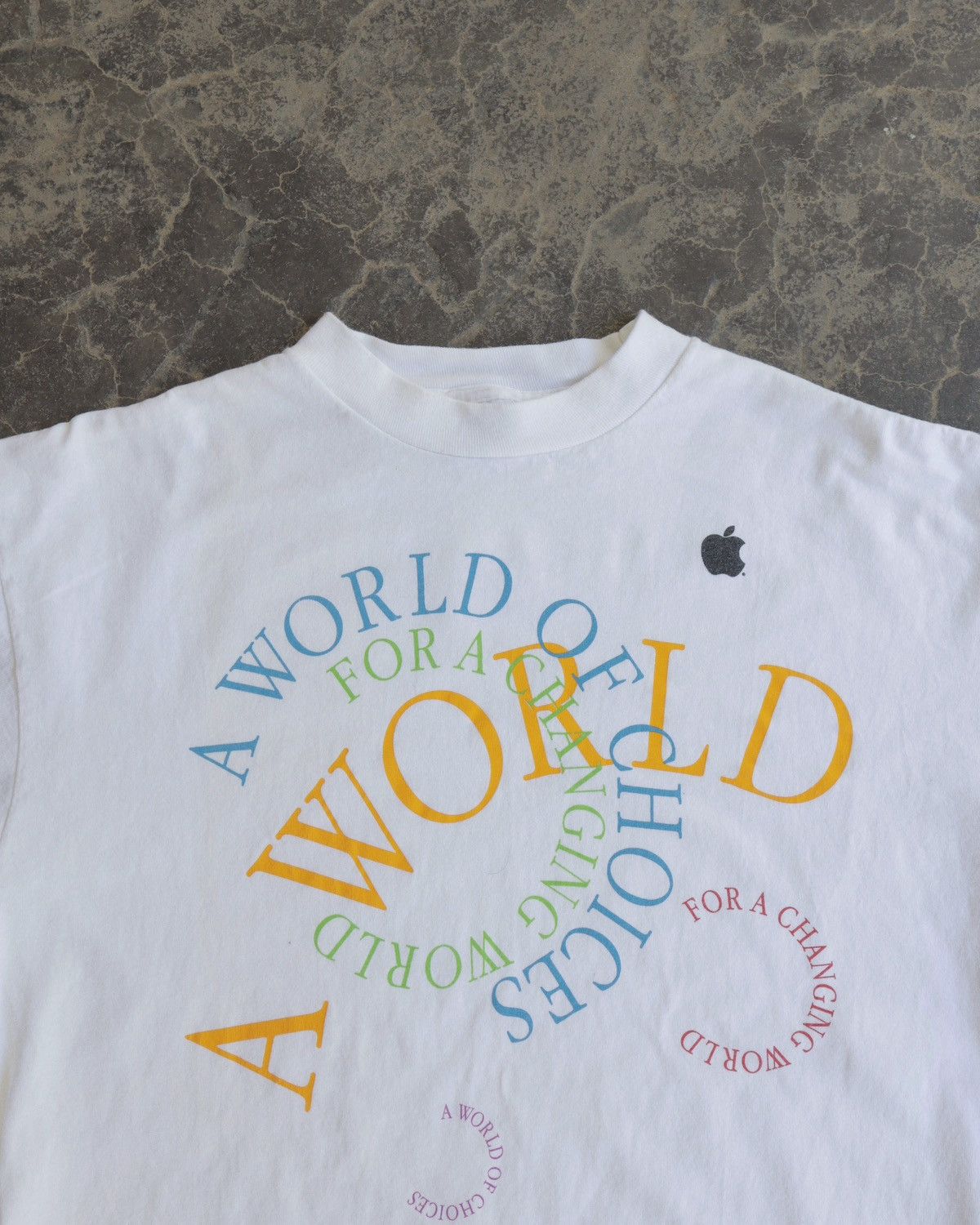 Apple Vintage 90s Apple Production Employee Tech Science Tee Size US XL / EU 56 / 4 - 2 Thumbnail