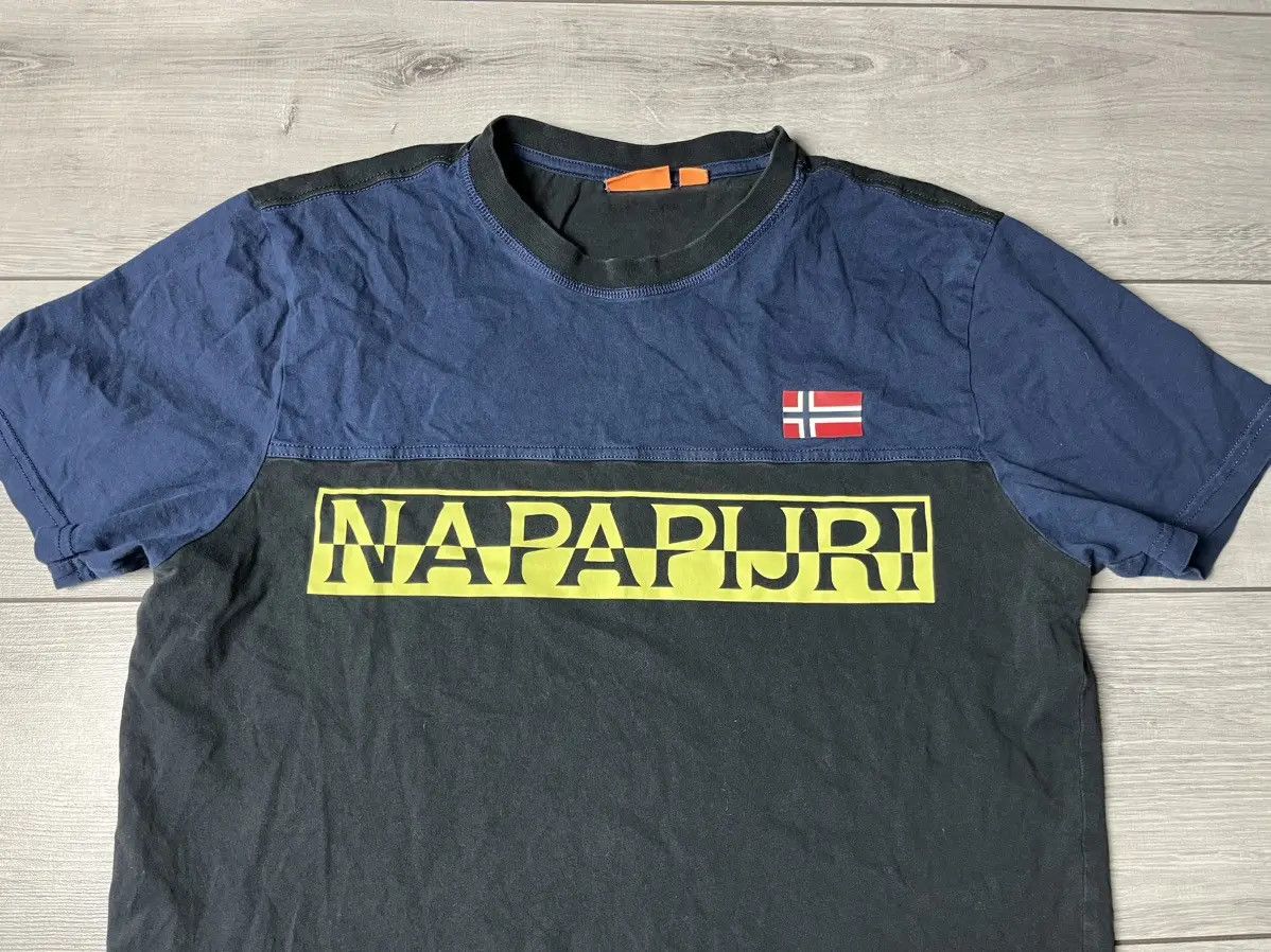 Napapijri Napapijiri Tshirt box logo size XLarge Size US XL / EU 56 / 4 - 3 Thumbnail