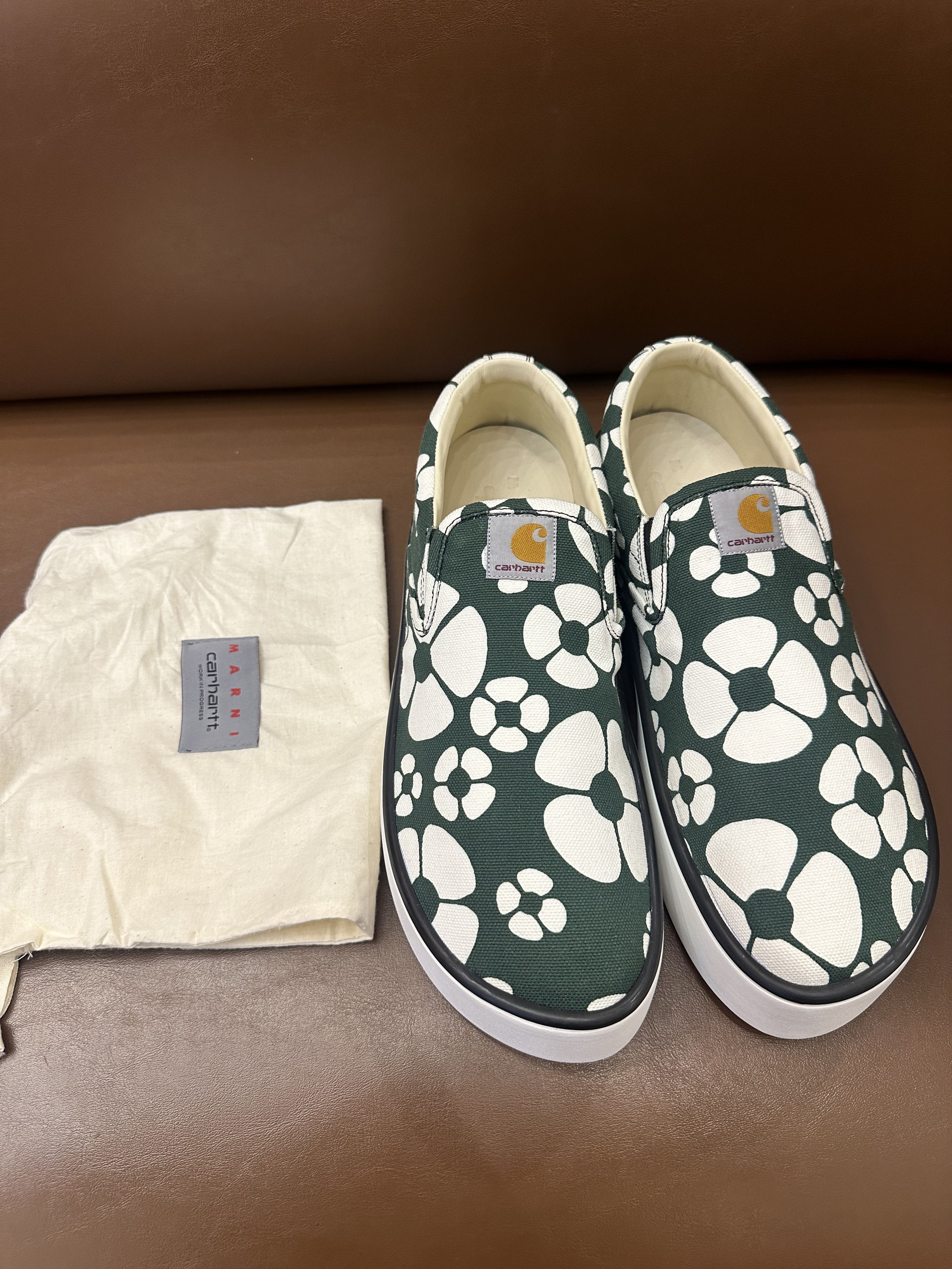 Carhartt × Marni Marni x Carhart Slip on sneakers Size US 12 / EU 45 - 5 Thumbnail