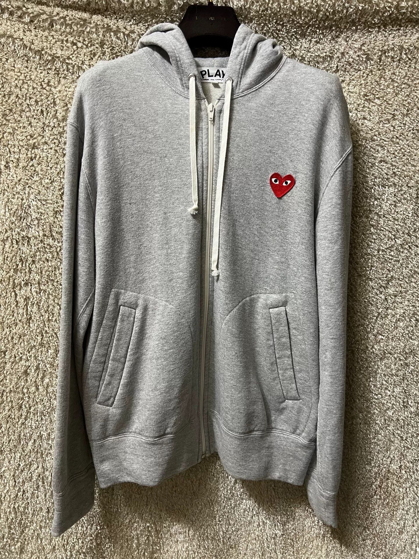 Comme des Garcons PLAY Comme des Garçons CDG Play Men's Hoodie Size US M / EU 48-50 / 2 - 1 Thumbnail