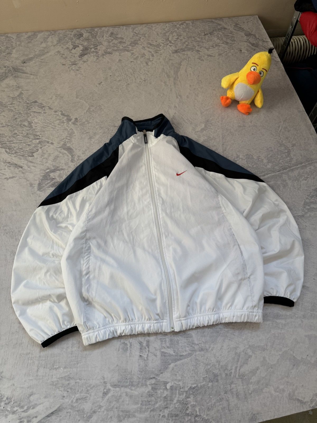 Nike × Vintage NIKE AIR MAX VINTAGE BASIC LOGO OVERSIZE BAGGY LIGHT JACKET Size US M / EU 48-50 / 2 - 2 Thumbnail