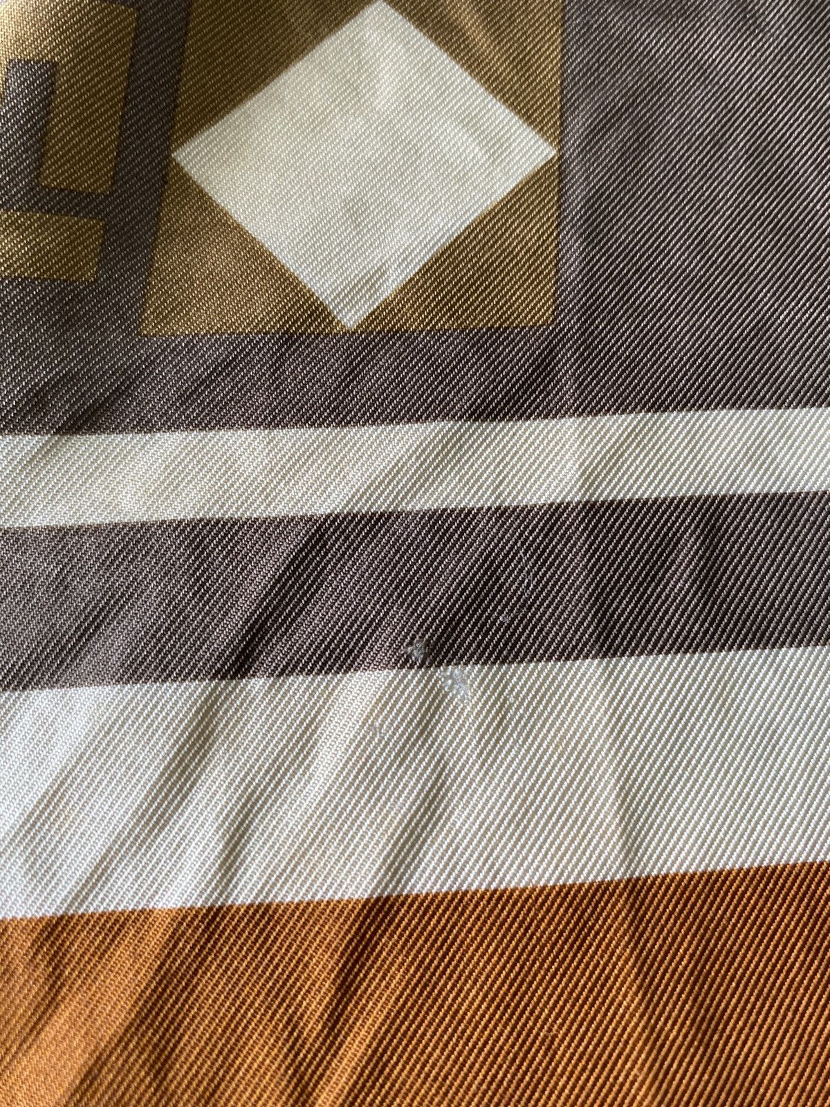 Fendi Fendi Multi Logo Silk Handkerchief/ Neckerchief/ Bandana Size ONE SIZE - 14 Thumbnail