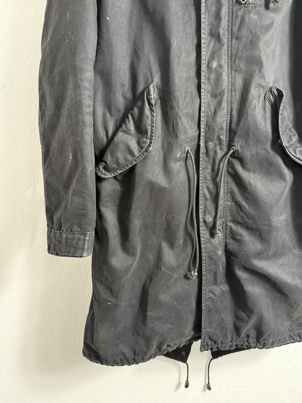 GOA Japan Brand Parka Jacket With Faux Fur Inner Fish Tail Style Size US S / EU 44-46 / 1 - 5 Thumbnail