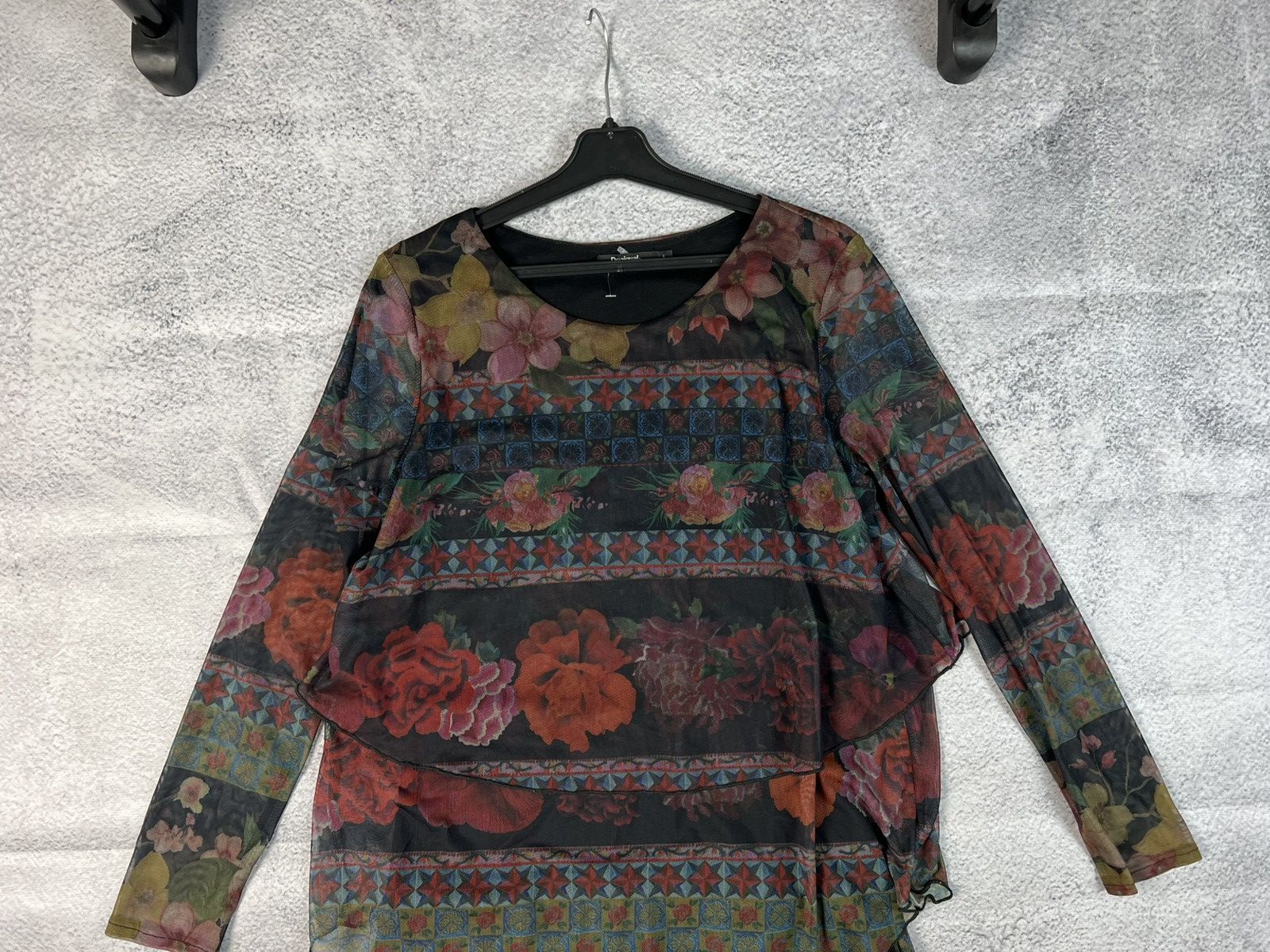 Desigual Desigual ladies multicolour dress Size L / US 10 / IT 46 - 3 Thumbnail