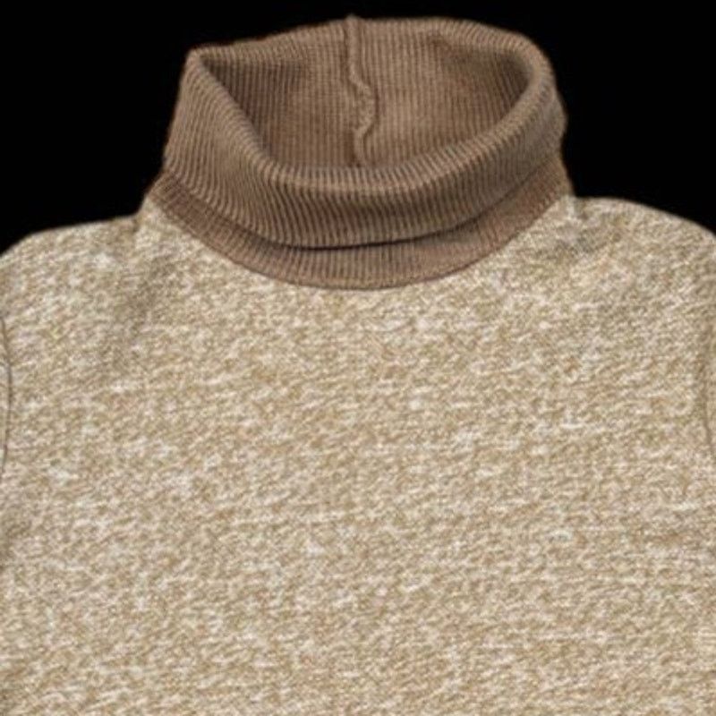 Lands' End Lands' End Brown/Tan Sweater | Size L Size L / US 10 / IT 46 - 3 Thumbnail