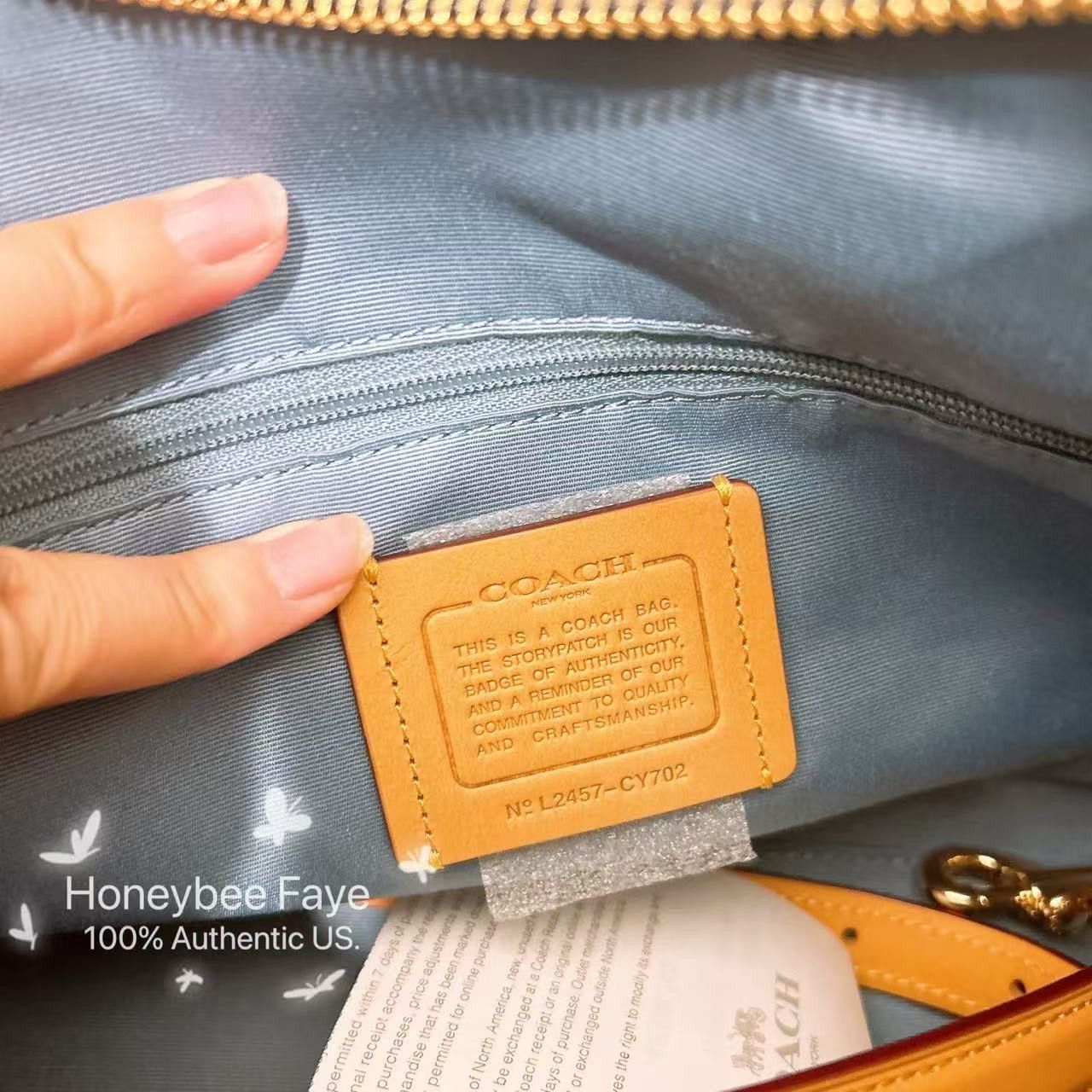 Coach Laurel Shoulder Bag In Signature Denim CY702 Size ONE SIZE - 6 Thumbnail