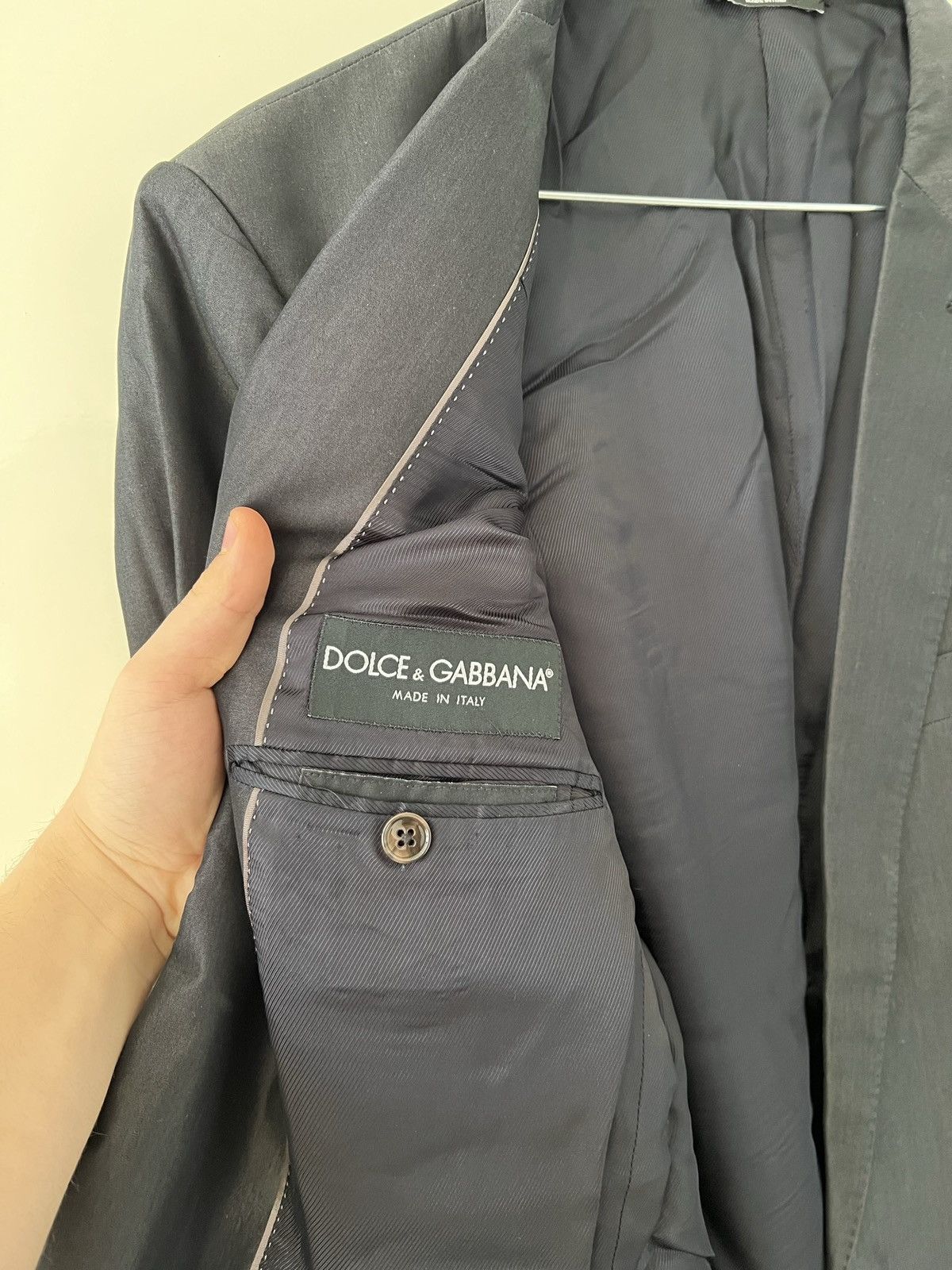 Dolce & Gabbana Dolce Gabbana Suit Size 52R - 3 Thumbnail