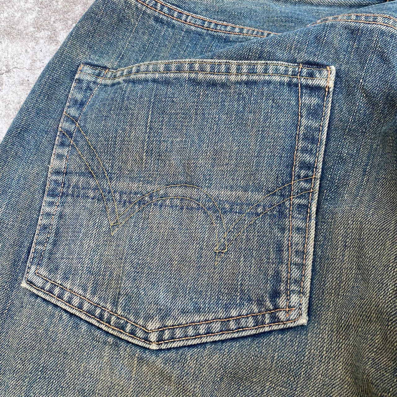 Edwin Vintage Edwin 505 Selvegde Redline Distressed Denim Size US 34 / EU 50 - 17 Thumbnail
