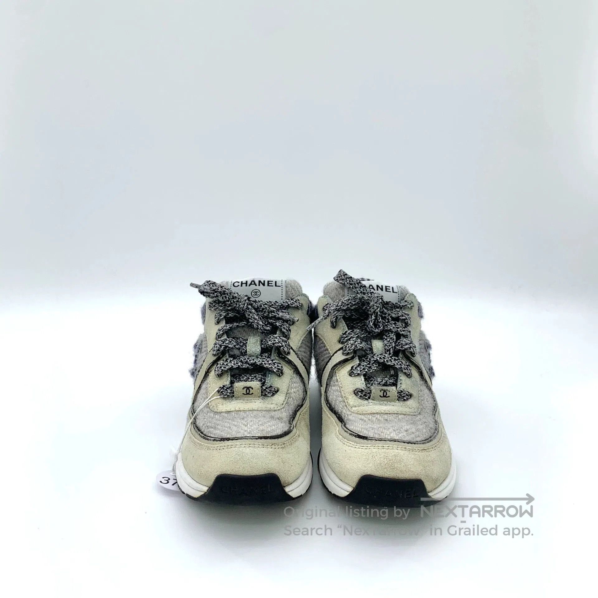 Chanel Chanel Logo Embroidered Casual Sneakers. Size US 7 / EU 40 - 3 Thumbnail