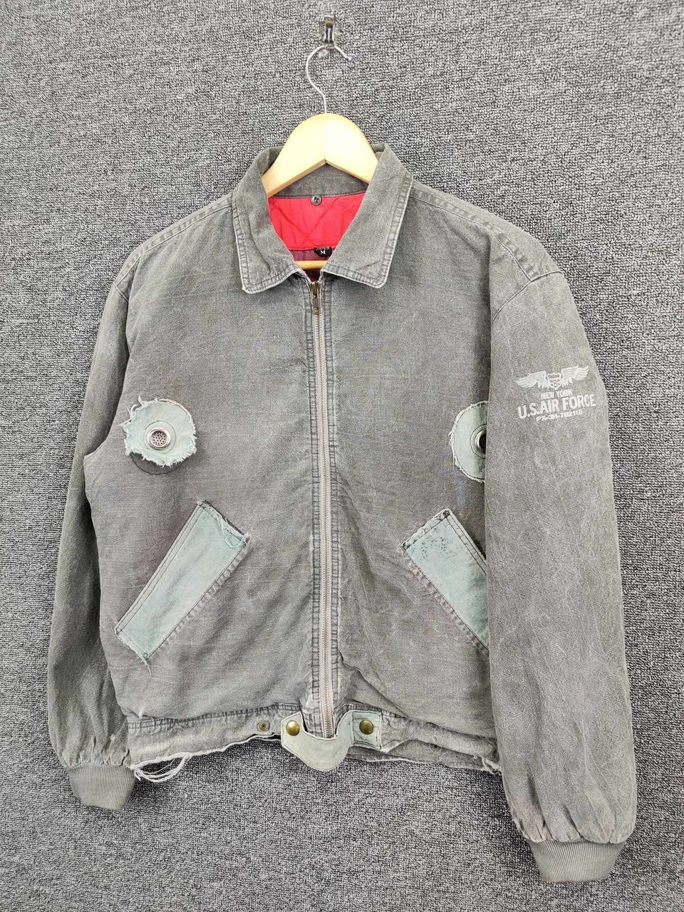 Vintage Vintage Us Air Force Pilot Association Military Jacket Size US M / EU 48-50 / 2 - 2 Thumbnail