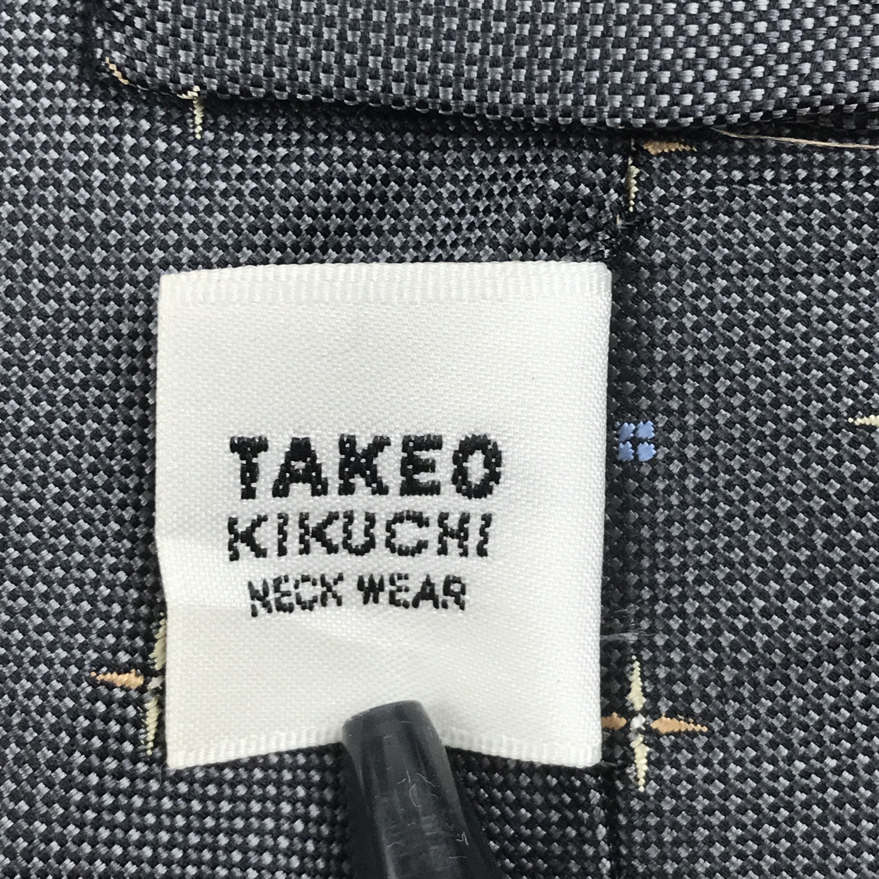 Japanese Brand × Takeo Kikuchi × Vintage Vintage Takeo Kikuchi Silk Necktie Size ONE SIZE - 7 Thumbnail