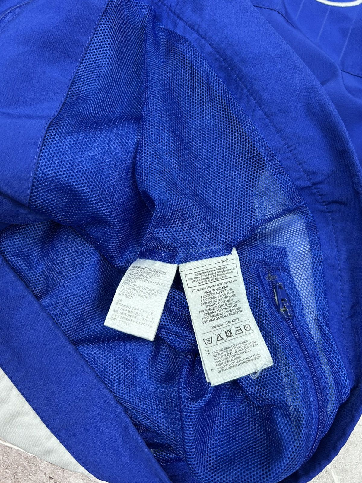 Adidas Adidas FC Chelsea Vintage Nylon Soccer Track Jacket Y2K Size US S / EU 44-46 / 1 - 8 Thumbnail