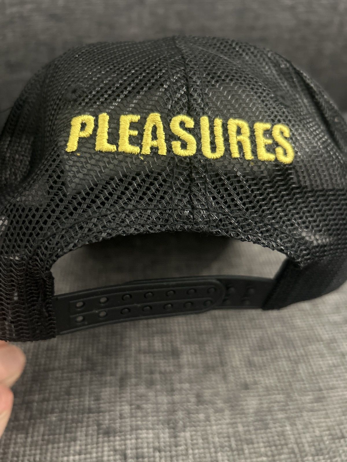 Playboy × Pleasures Pleasures x Playboy Collaboration Navy Hat Size ONE SIZE - 4 Thumbnail