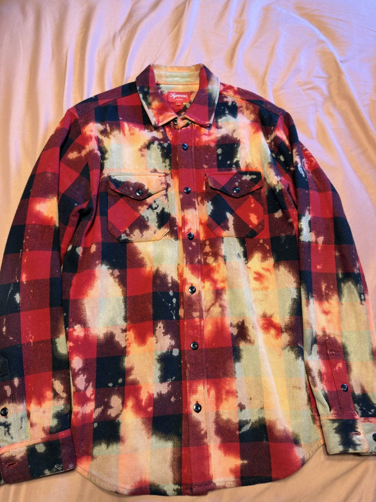 Supreme SUPREME BLEACHED BUFFALO HEAVYWEIGHT FLANNEL Size US L / EU 52-54 / 3 - 4 Thumbnail