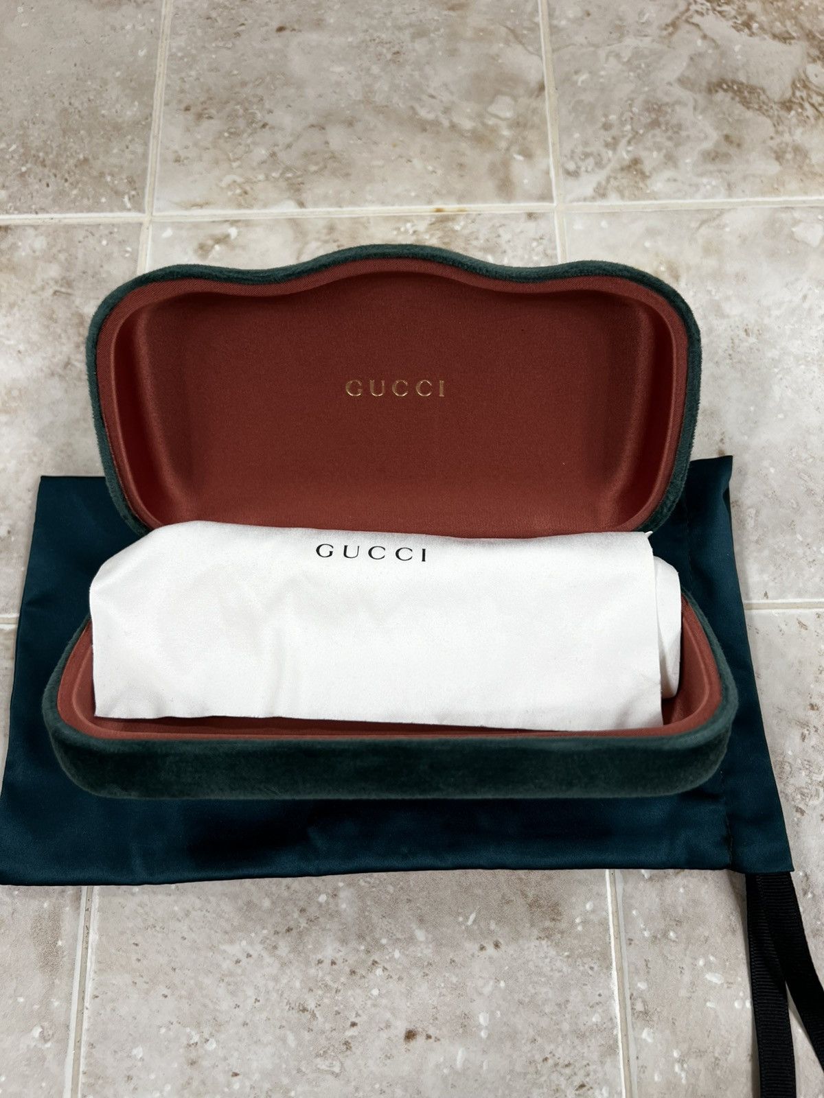 Gucci Gucci Sunglasses Black/Gold (Gender Fluid Size ONE SIZE - 6 Thumbnail