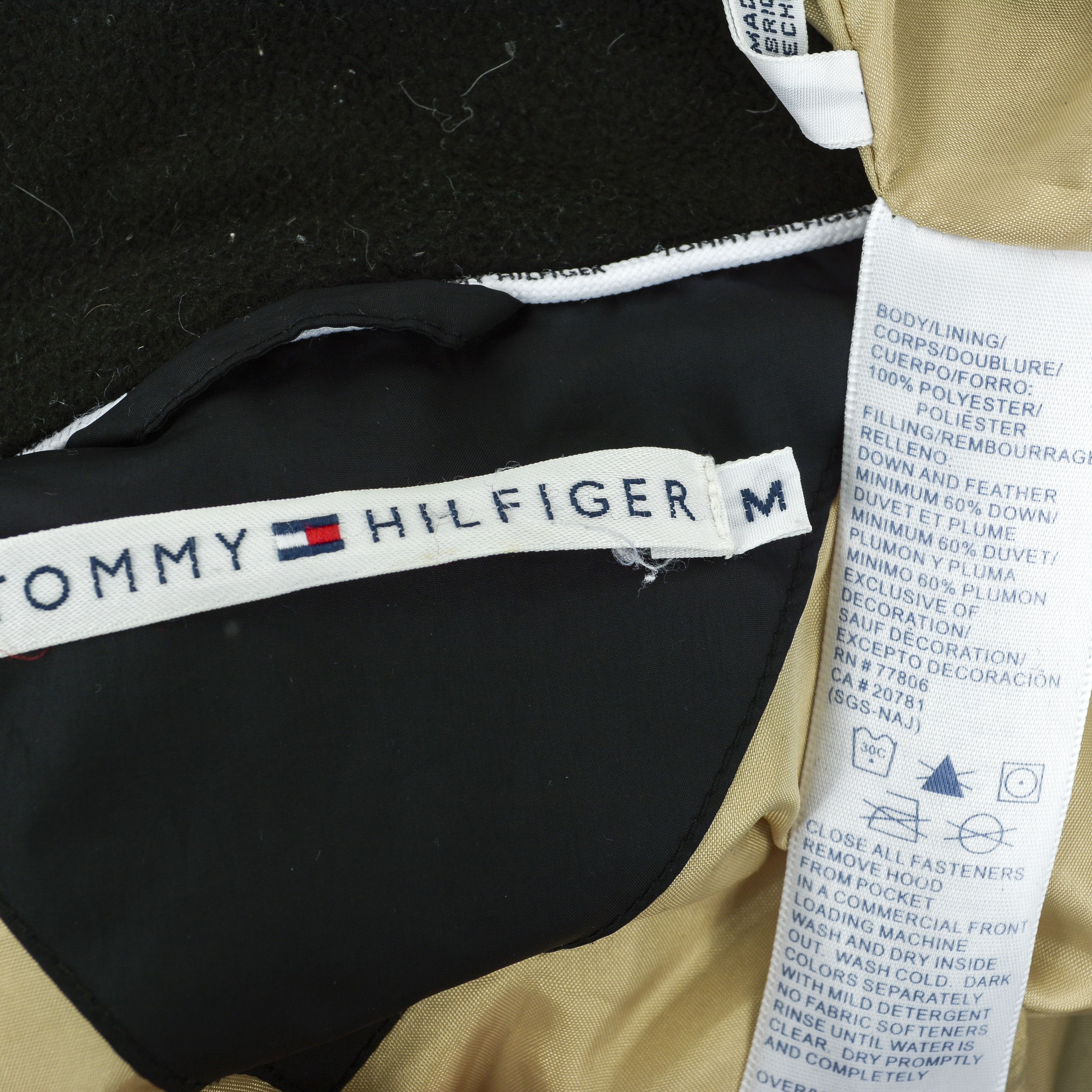 Tommy Hilfiger Down Feather Insulated Coat Padded Jacket Zip Parka Hooded Size M / US 6-8 / IT 42-44 - 5 Thumbnail