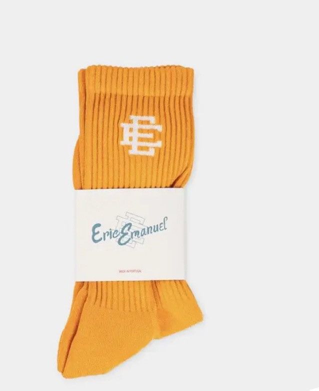 Eric Emanuel Eric Emanuel EE yellow socks Size ONE SIZE - 1 Thumbnail