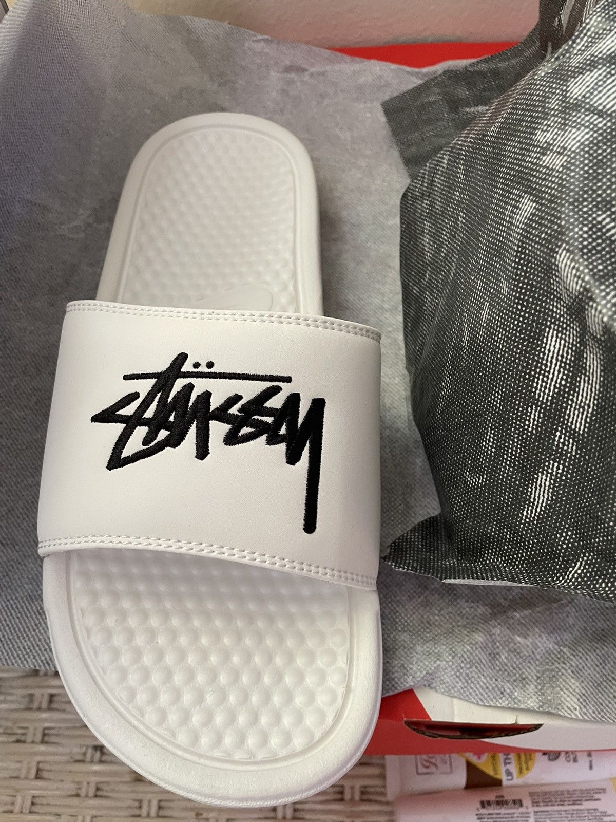 Nike Nike Stussy slides Size US 7 / EU 40 - 1 Thumbnail