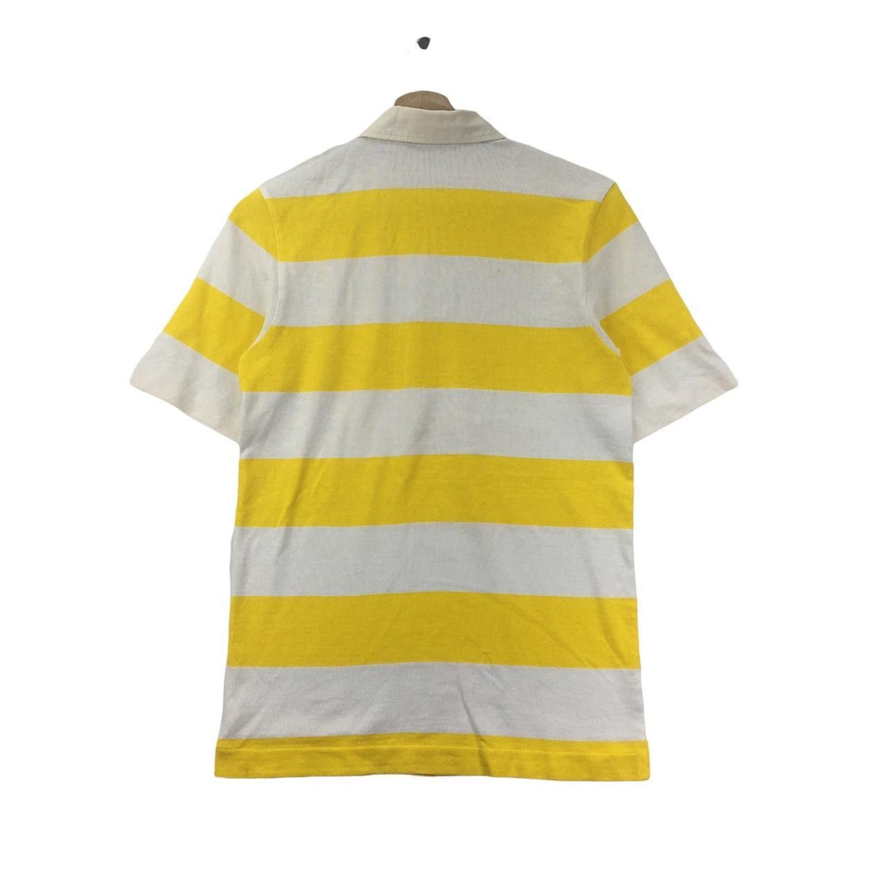 Hang Ten Vtg 80’ HANG TEN SURFING Hawaii Striped Polo Tee Shirt Size M / US 6-8 / IT 42-44 - 4 Thumbnail