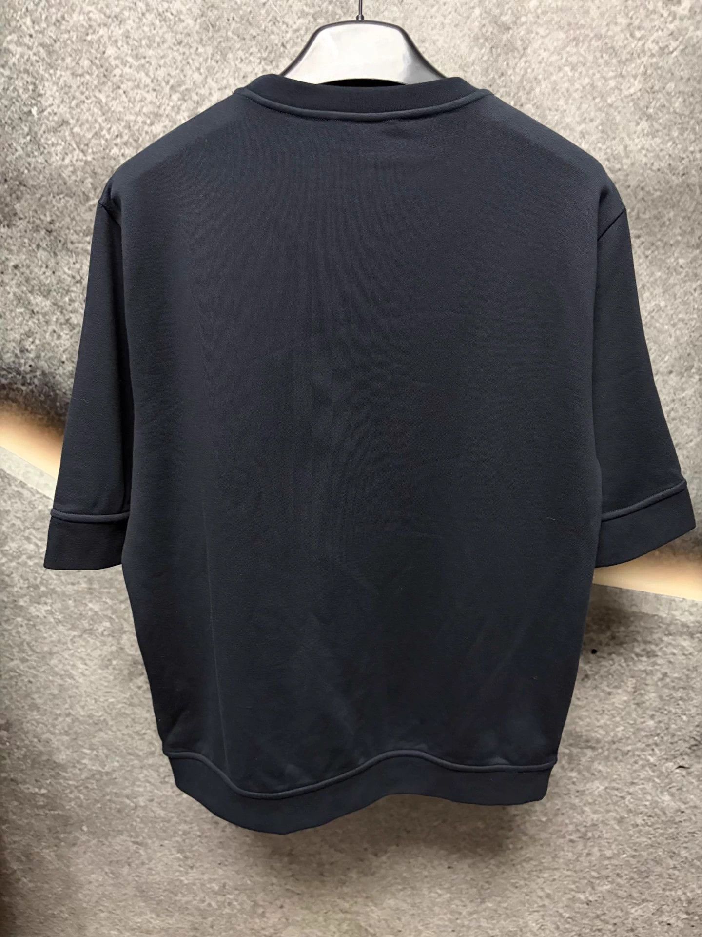 Hermes Hermes men's short-sleeve T XL navy blue Size US XL / EU 56 / 4 - 2 Thumbnail